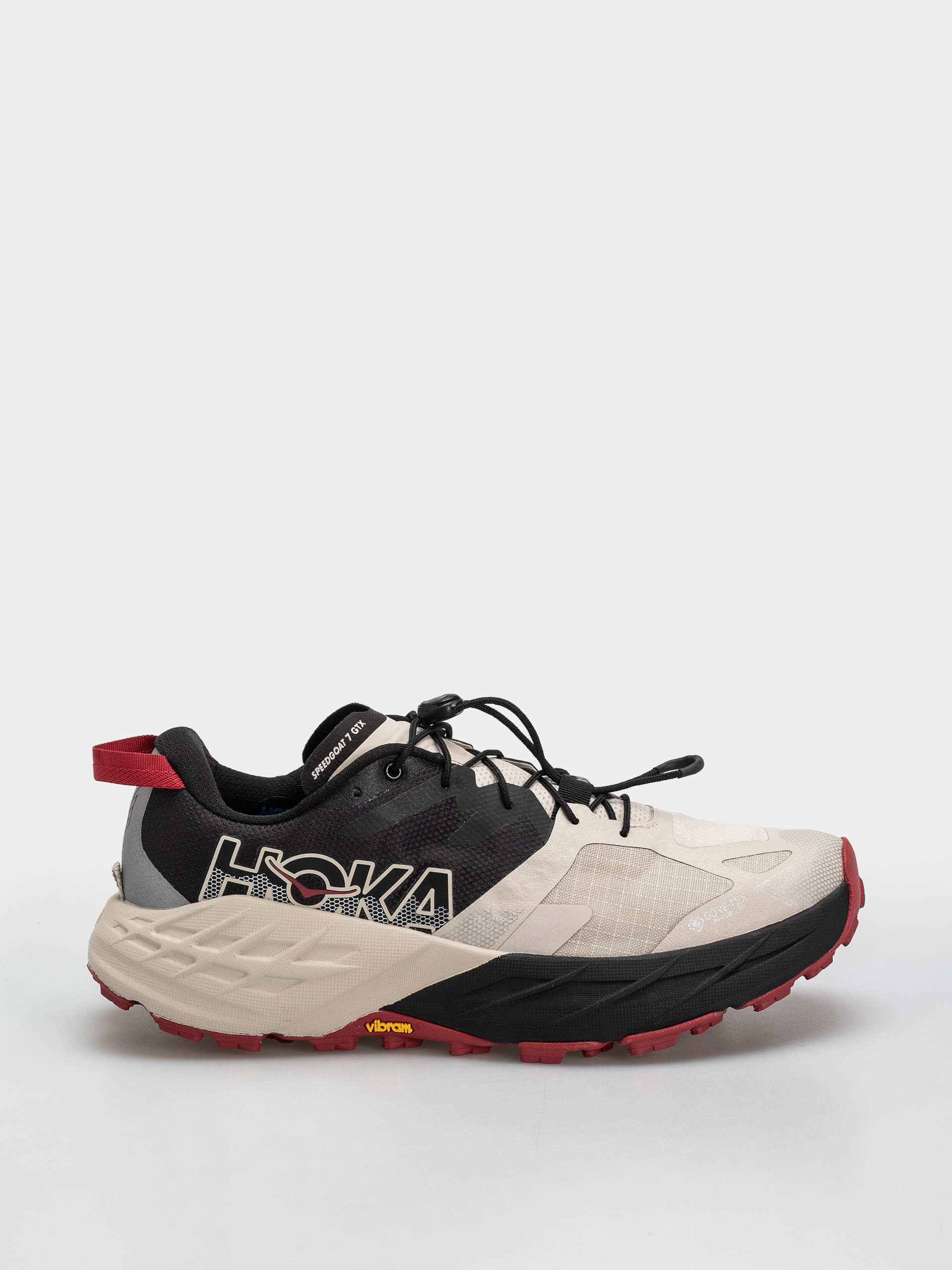 Hoka Schuhe Speedgoat 7 GTX (black/river rock grey)