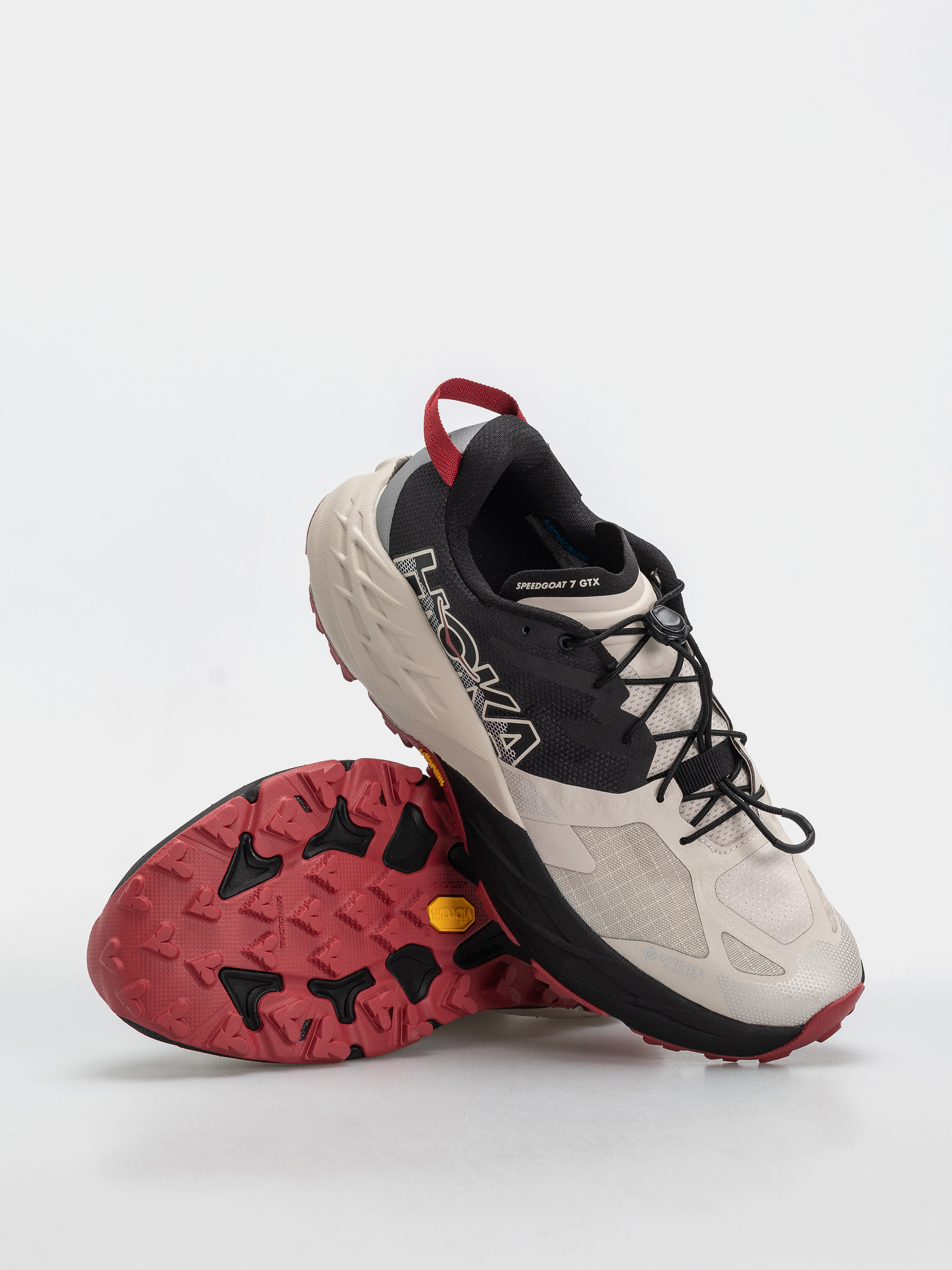 Hoka Shoes Speedgoat 7 GTX (black/river rock grey)