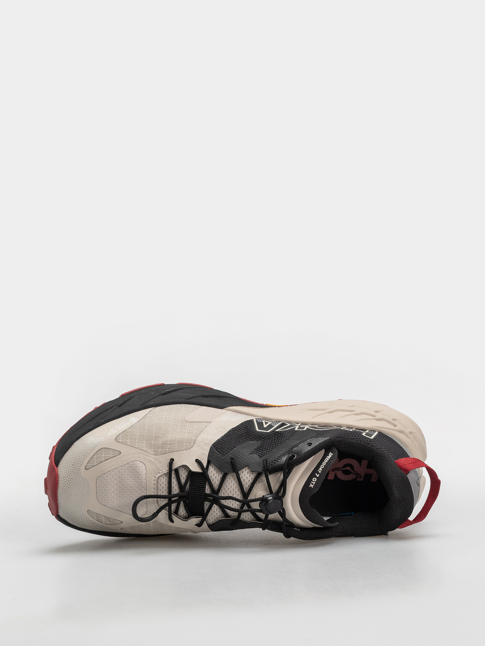 Hoka Schuhe Speedgoat 7 GTX (black/river rock grey)