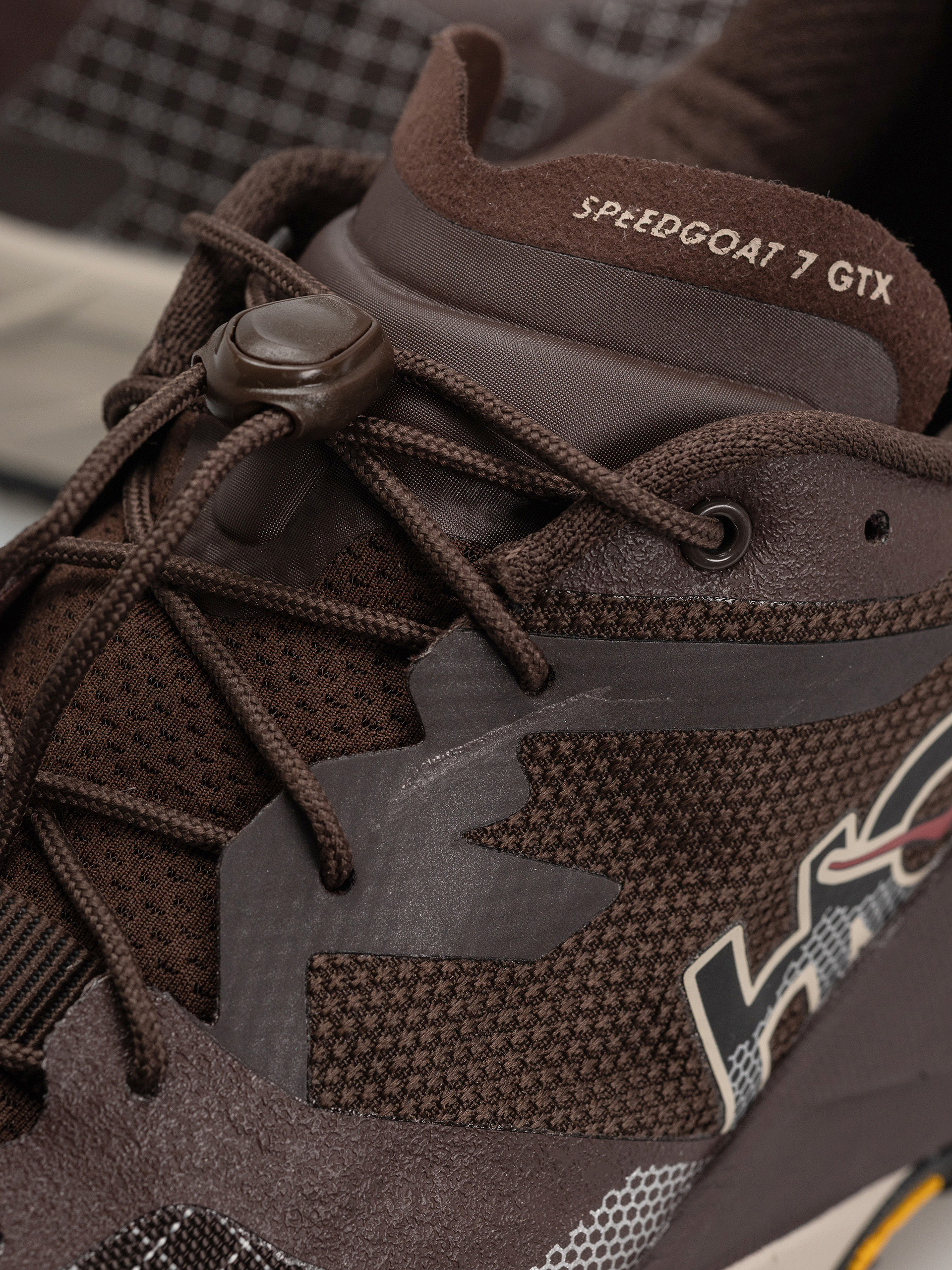 Hoka Shoes Speedgoat 7 GTX (spiced chocolate/river rock grey)