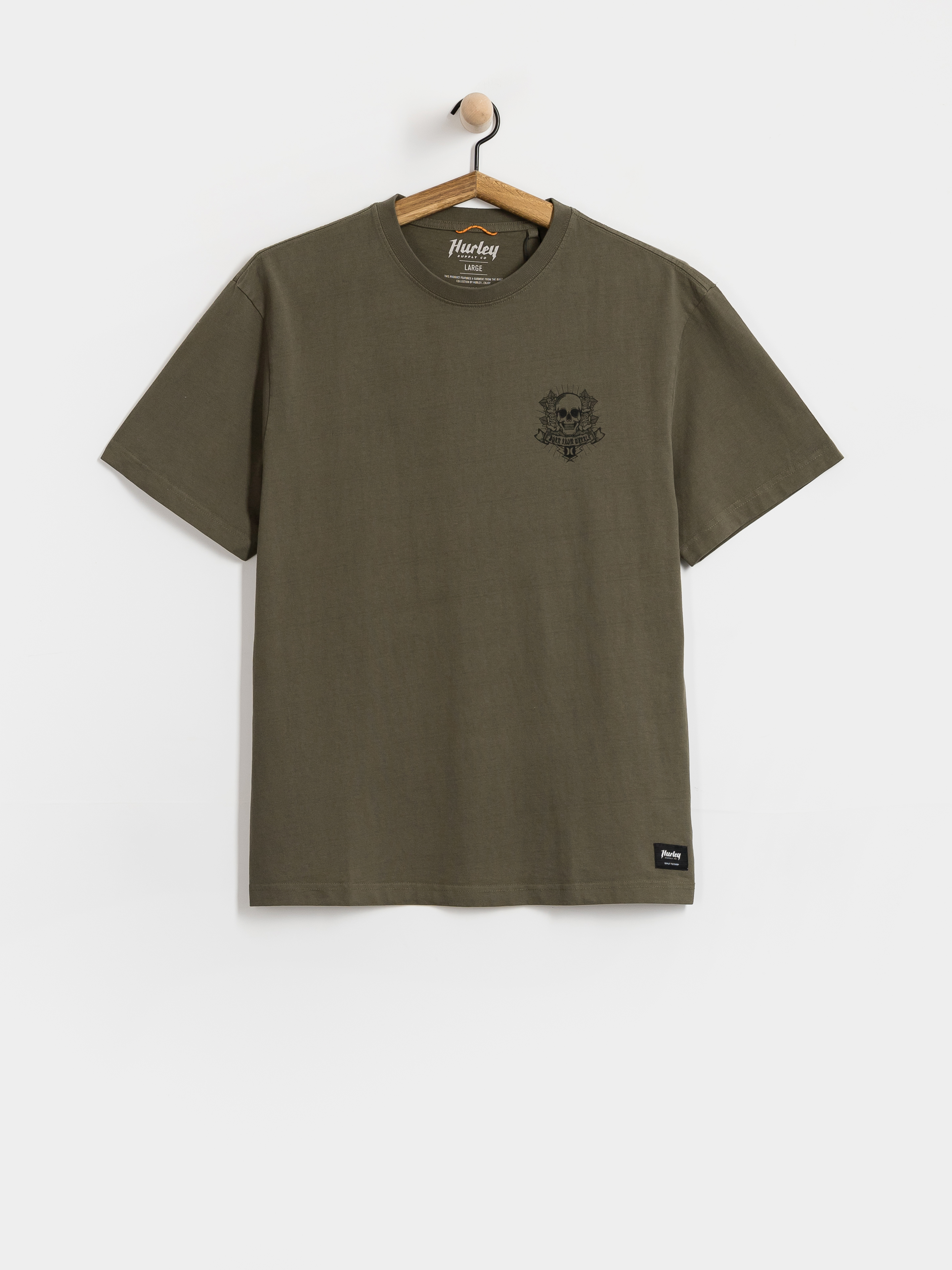 Hurley T-Shirt Built Eagle (charcoal)