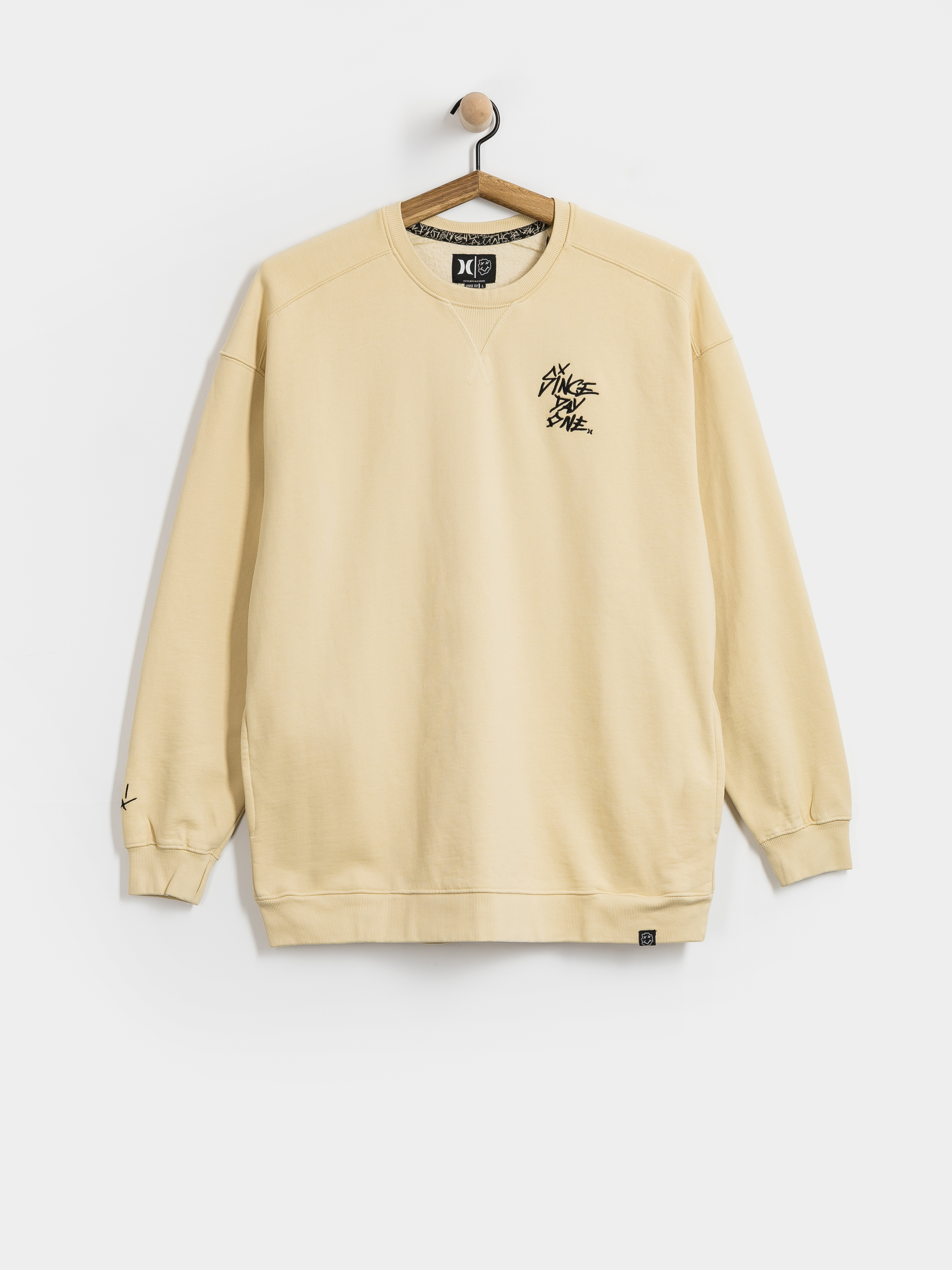 Hurley Sweatshirt Smile Crew (cream)