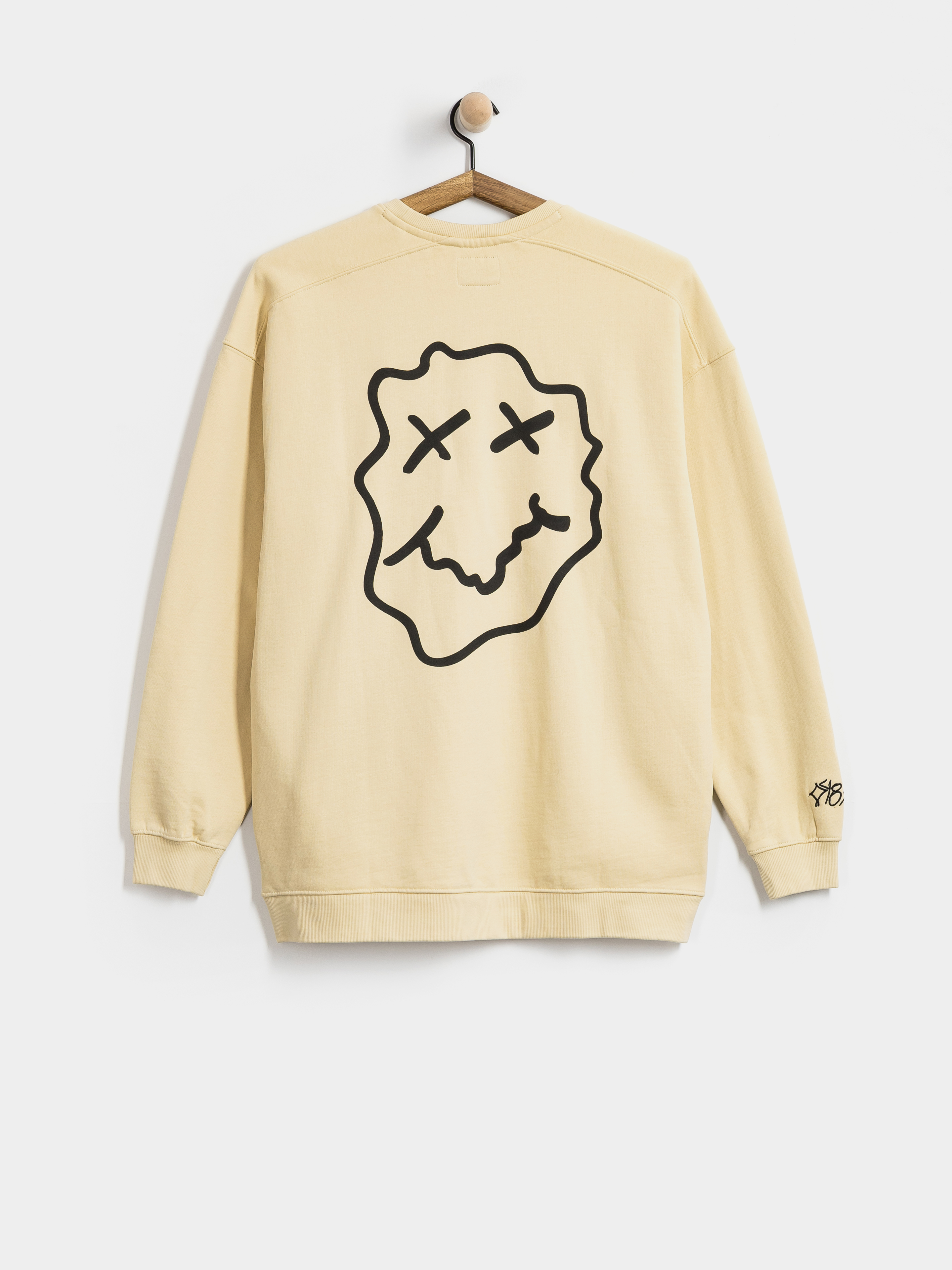 Hurley Sweatshirt Smile Crew (cream)
