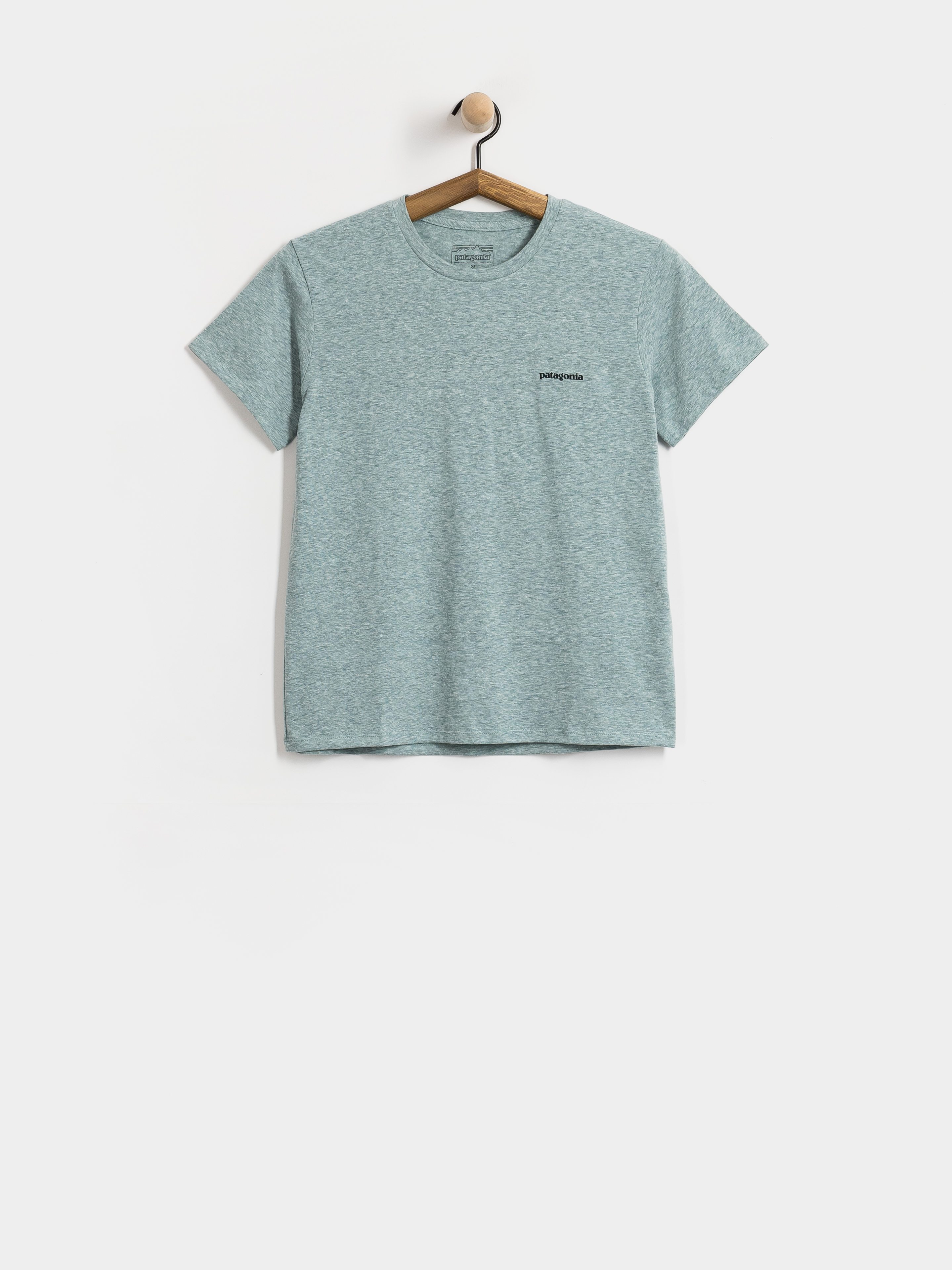 Patagonia T-Shirt P 6 Logo Responsibili Wmn (blue sage)