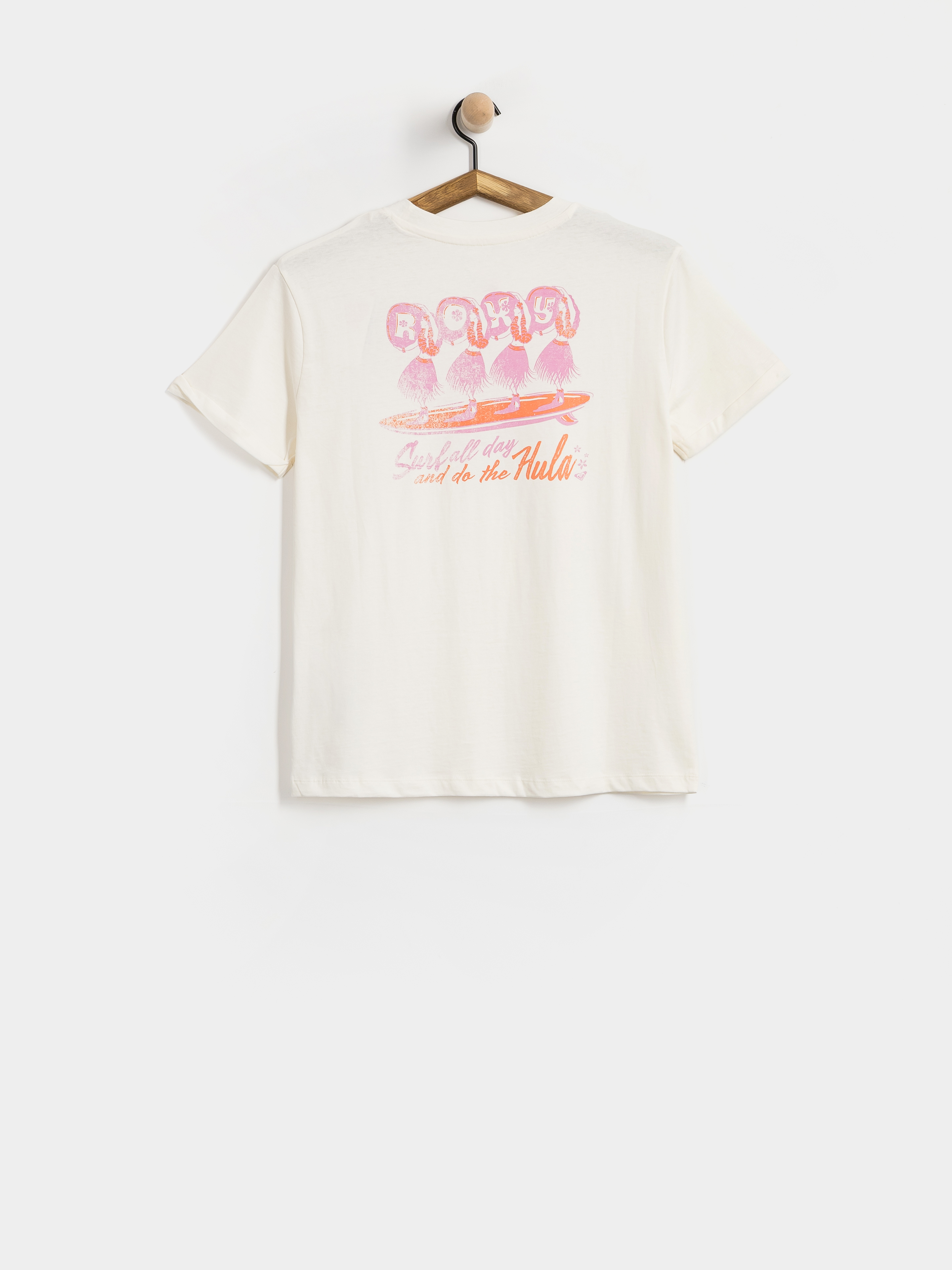 Roxy T-Shirt Oceanregular Poster Wmn (coconut milk)
