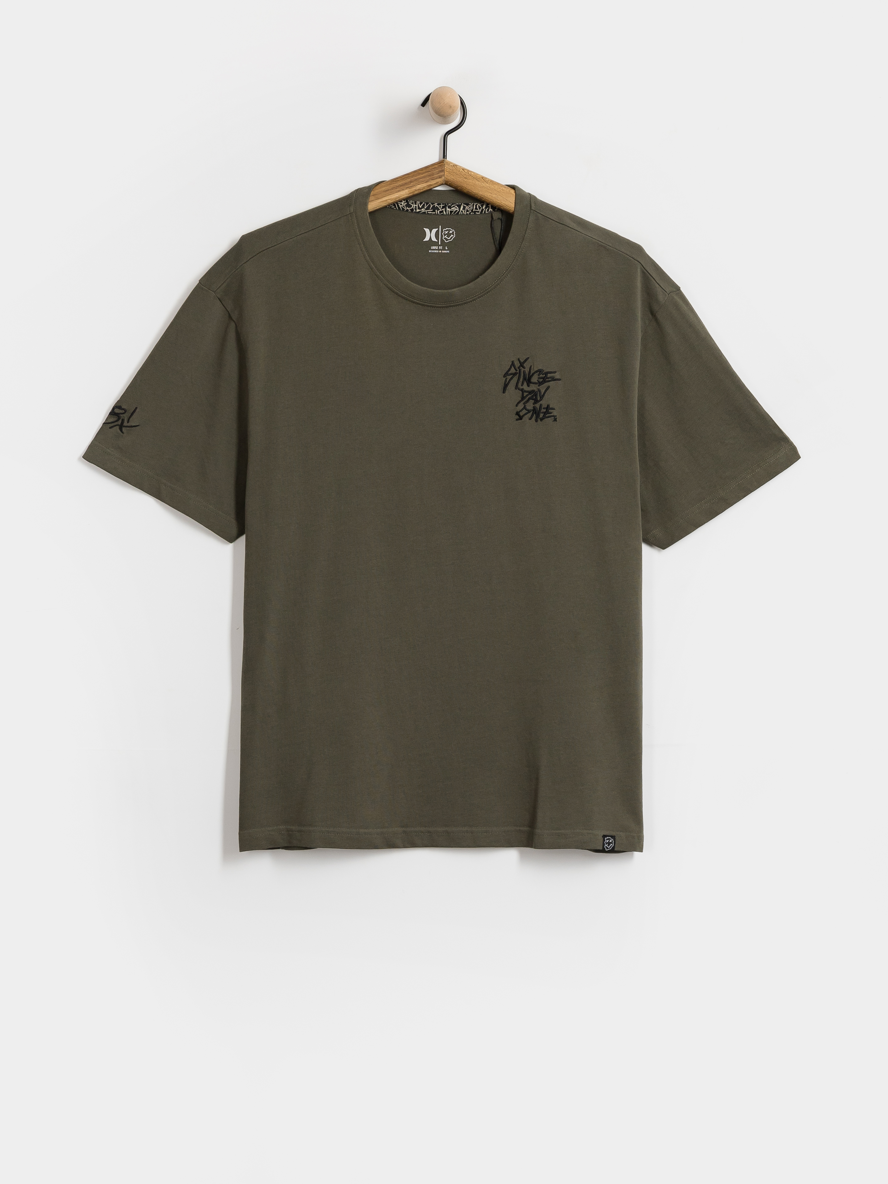 Hurley T-Shirt Smile (charcoal)