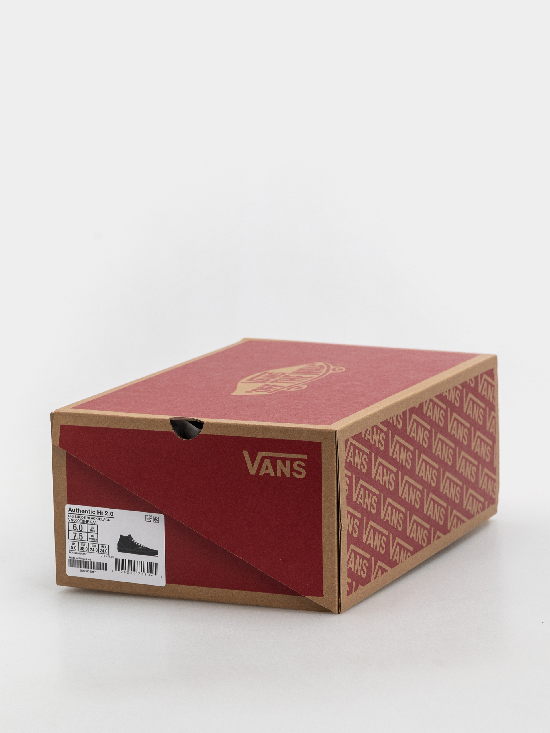 Vans Authentic Hi 2.0 Schuhe (black/black)