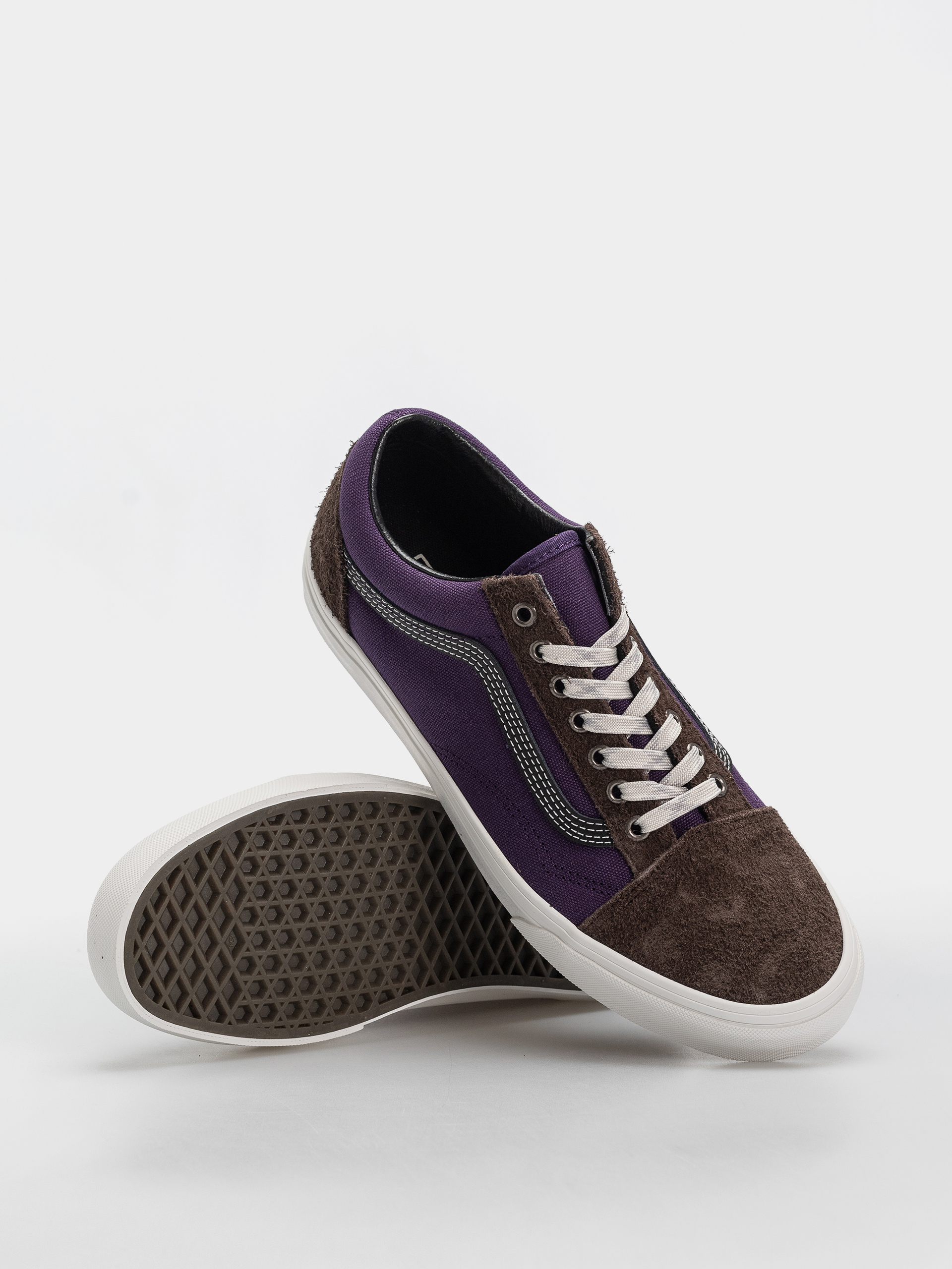 Vans Old Skool Shoes (brown/purple)