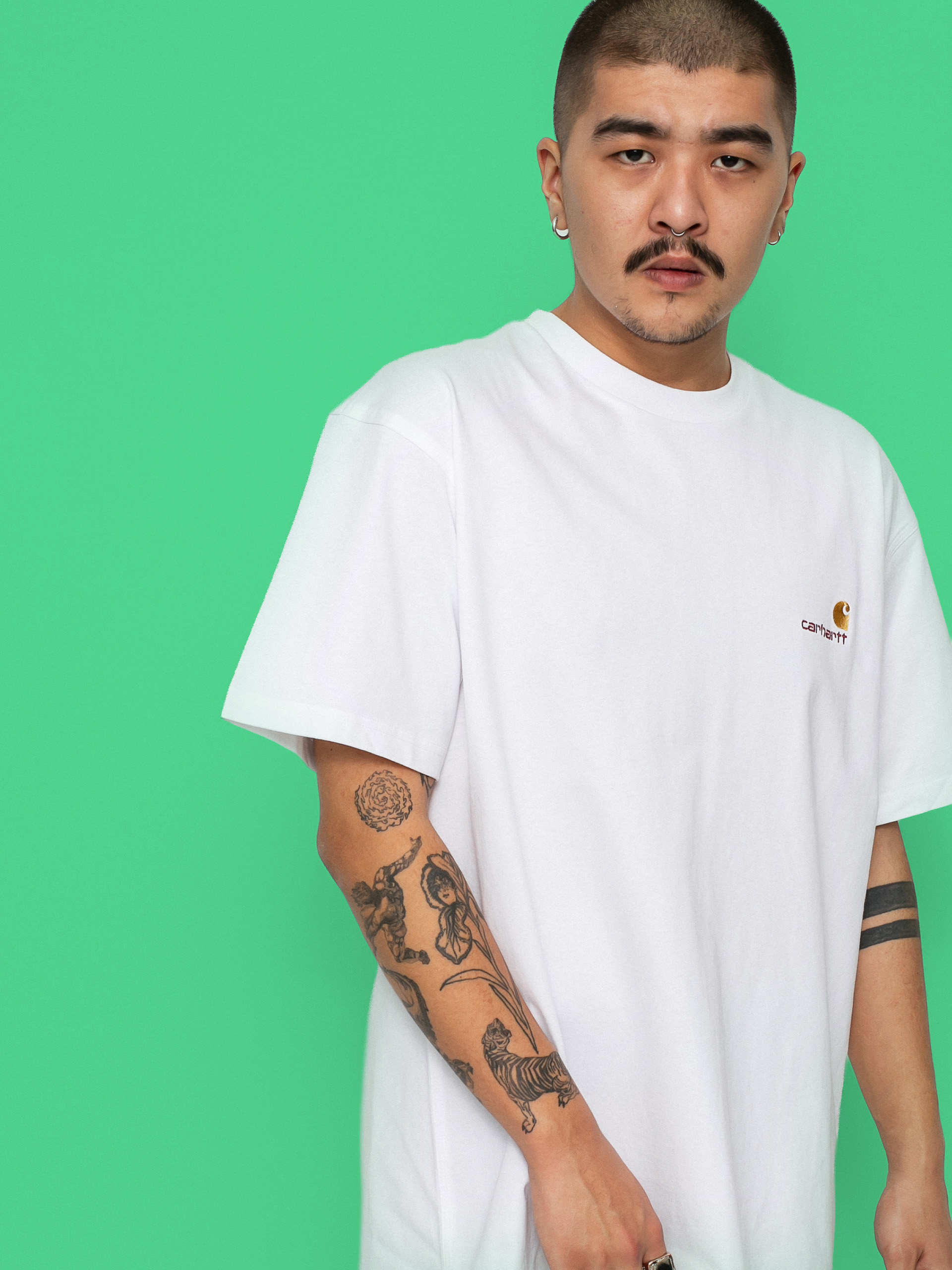 Carhartt WIP American Script T-shirt (white)