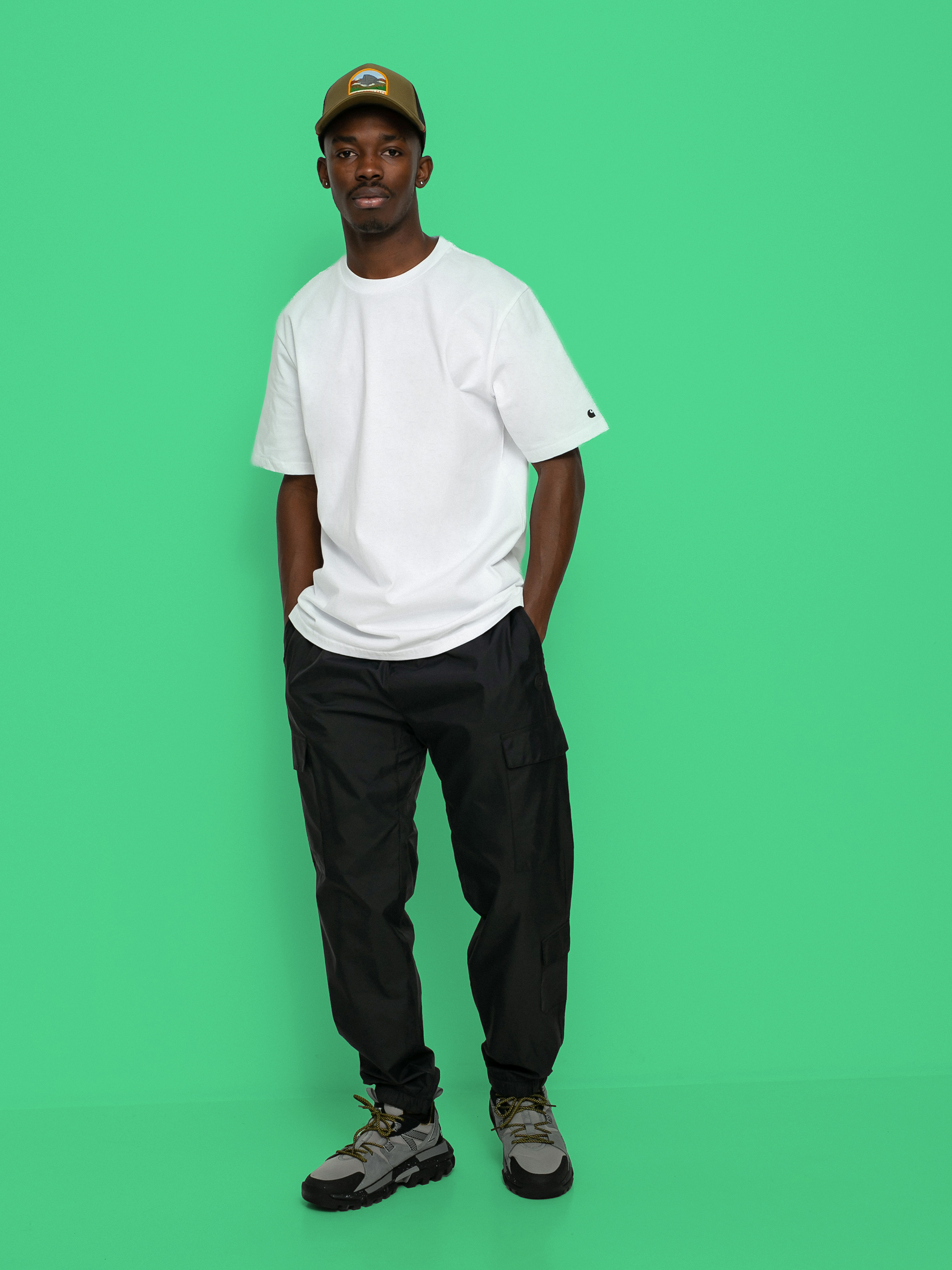 Carhartt WIP Base T-shirt (white/black)