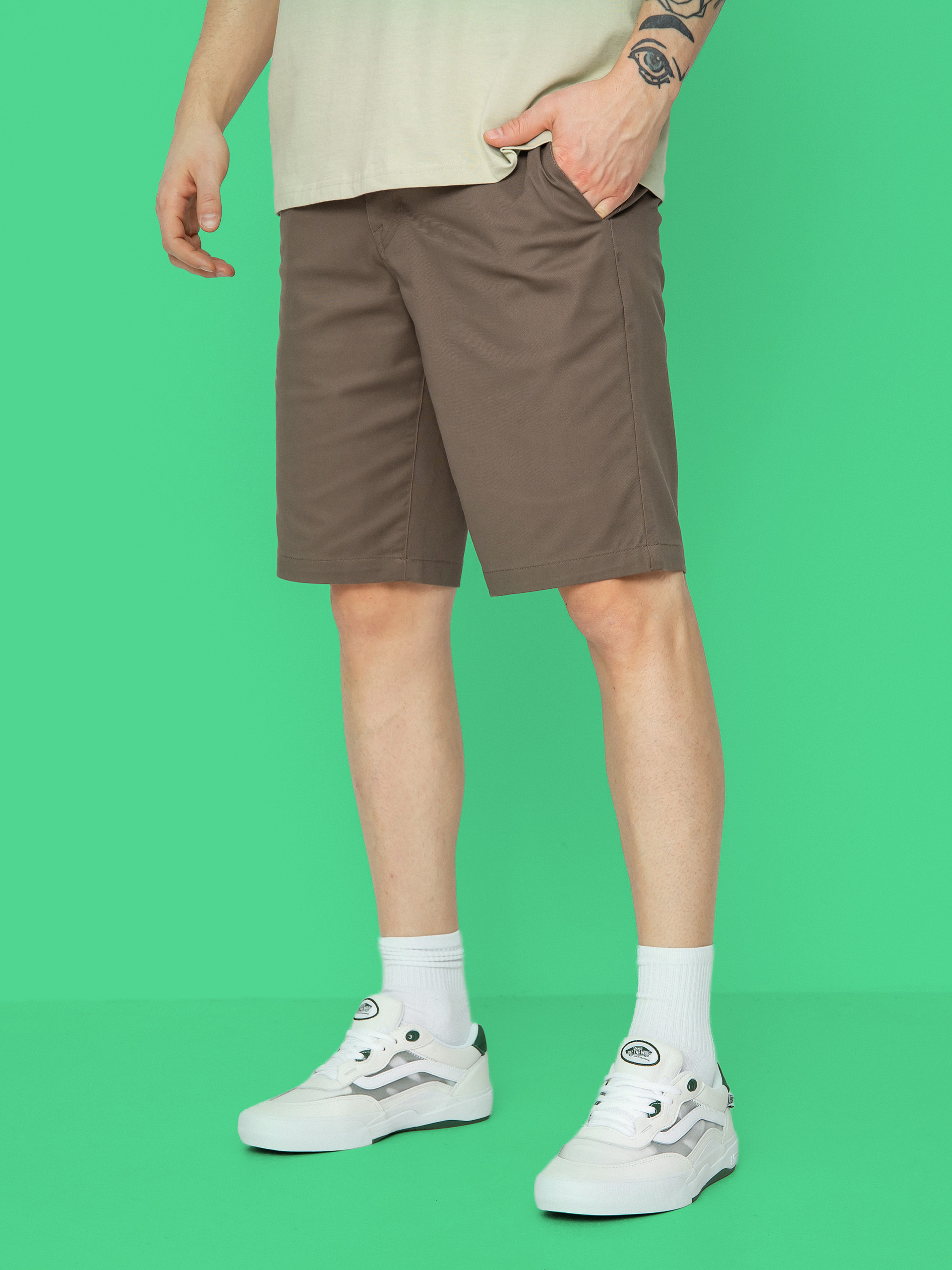Volcom Frckn Mdn Strch 21 Shorts (mushroom)
