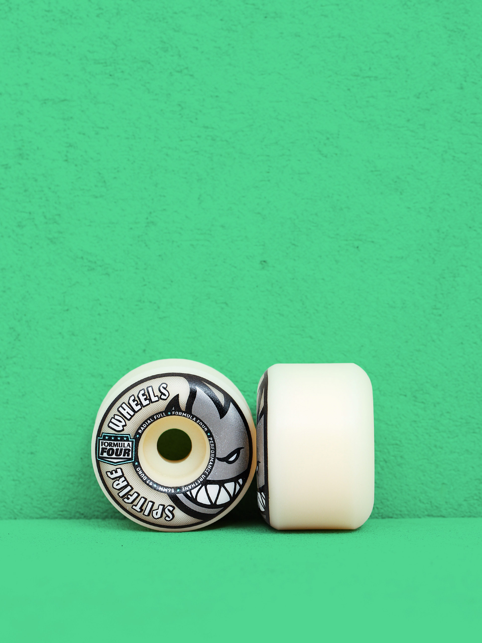 Spitfire F4 97D Radial Full Wheels (natural/silver)