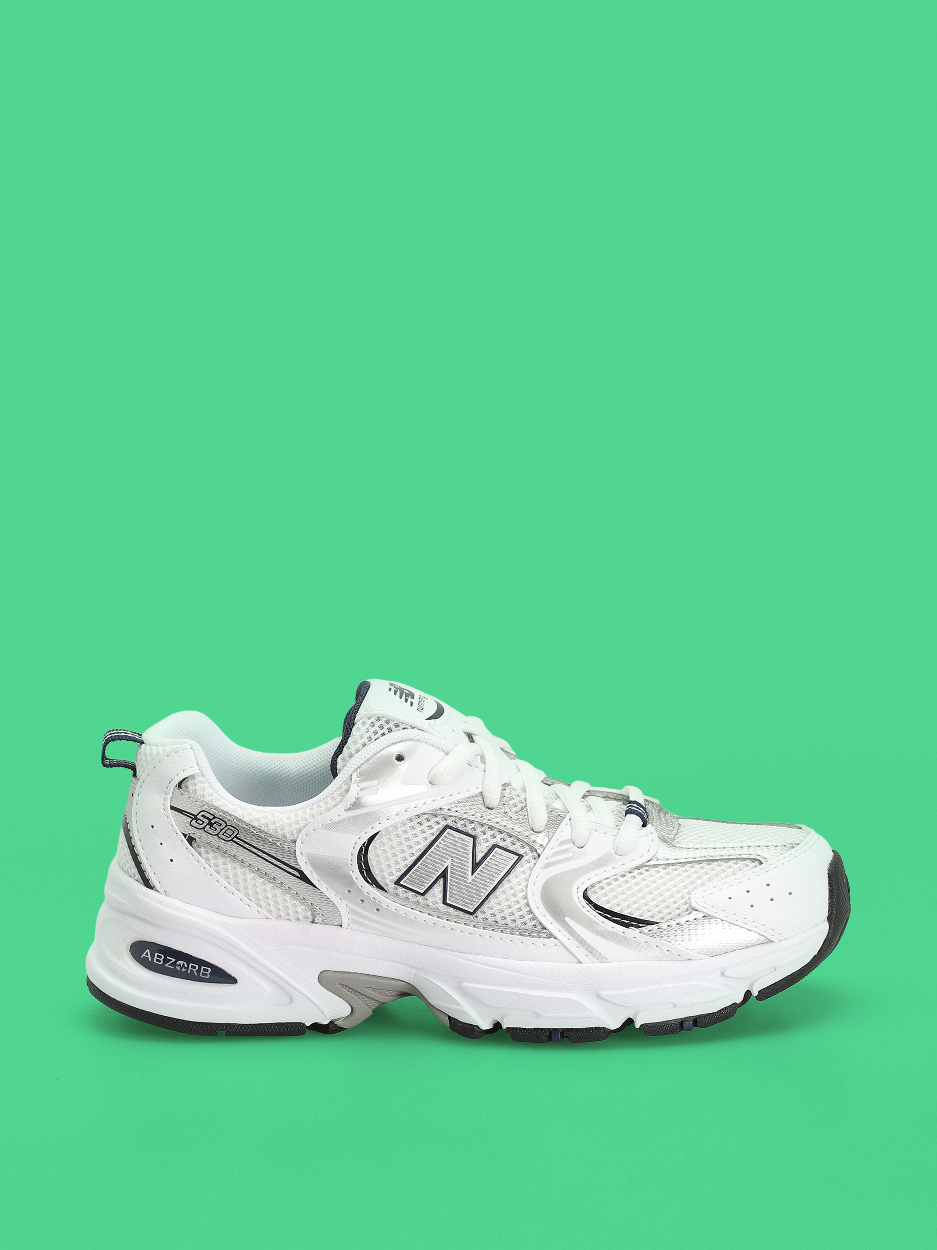 New Balance 530 JR Schuhe (white natural indigo)