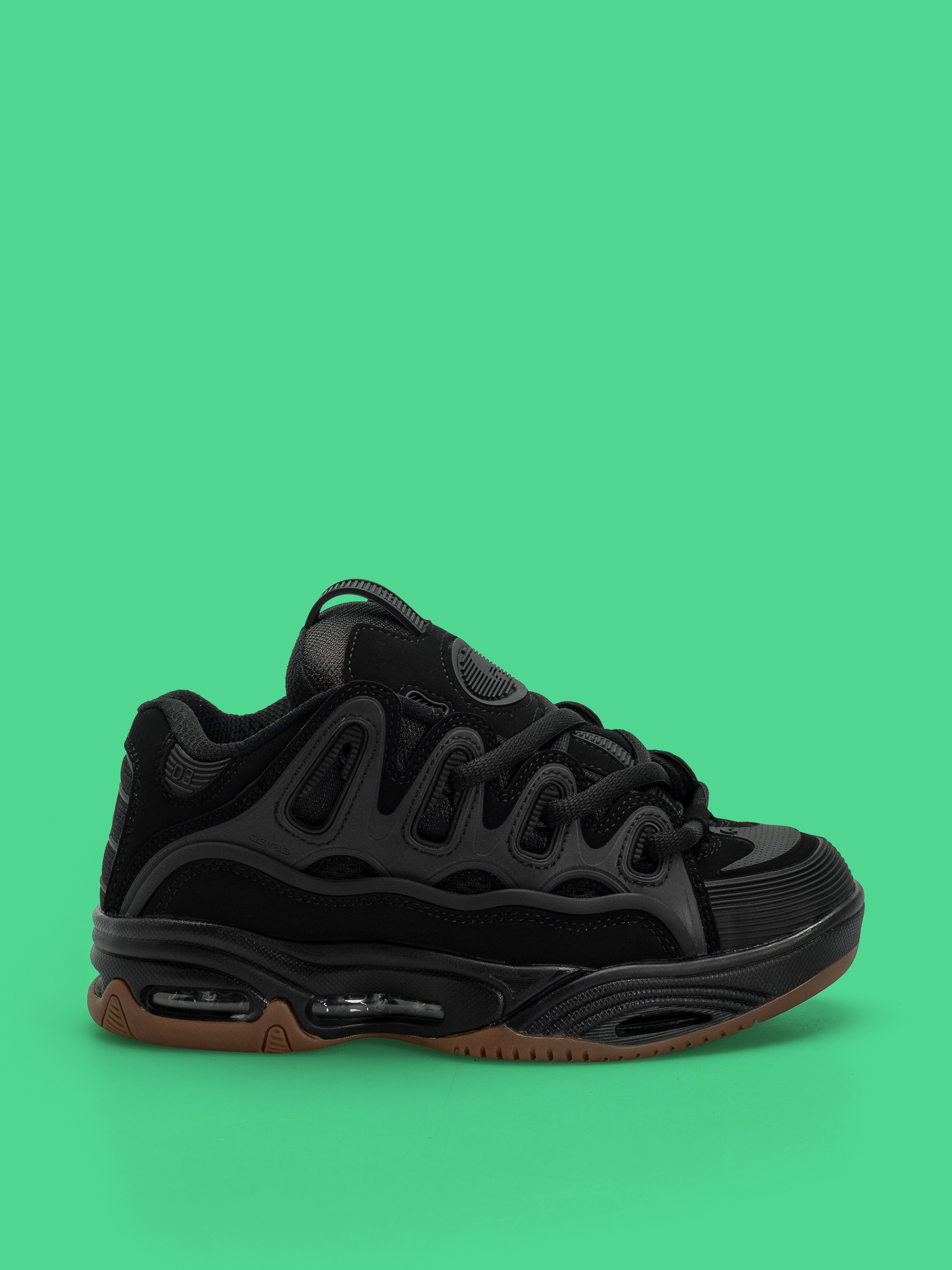 Osiris D3 2001 Shoes (black/black/gum)