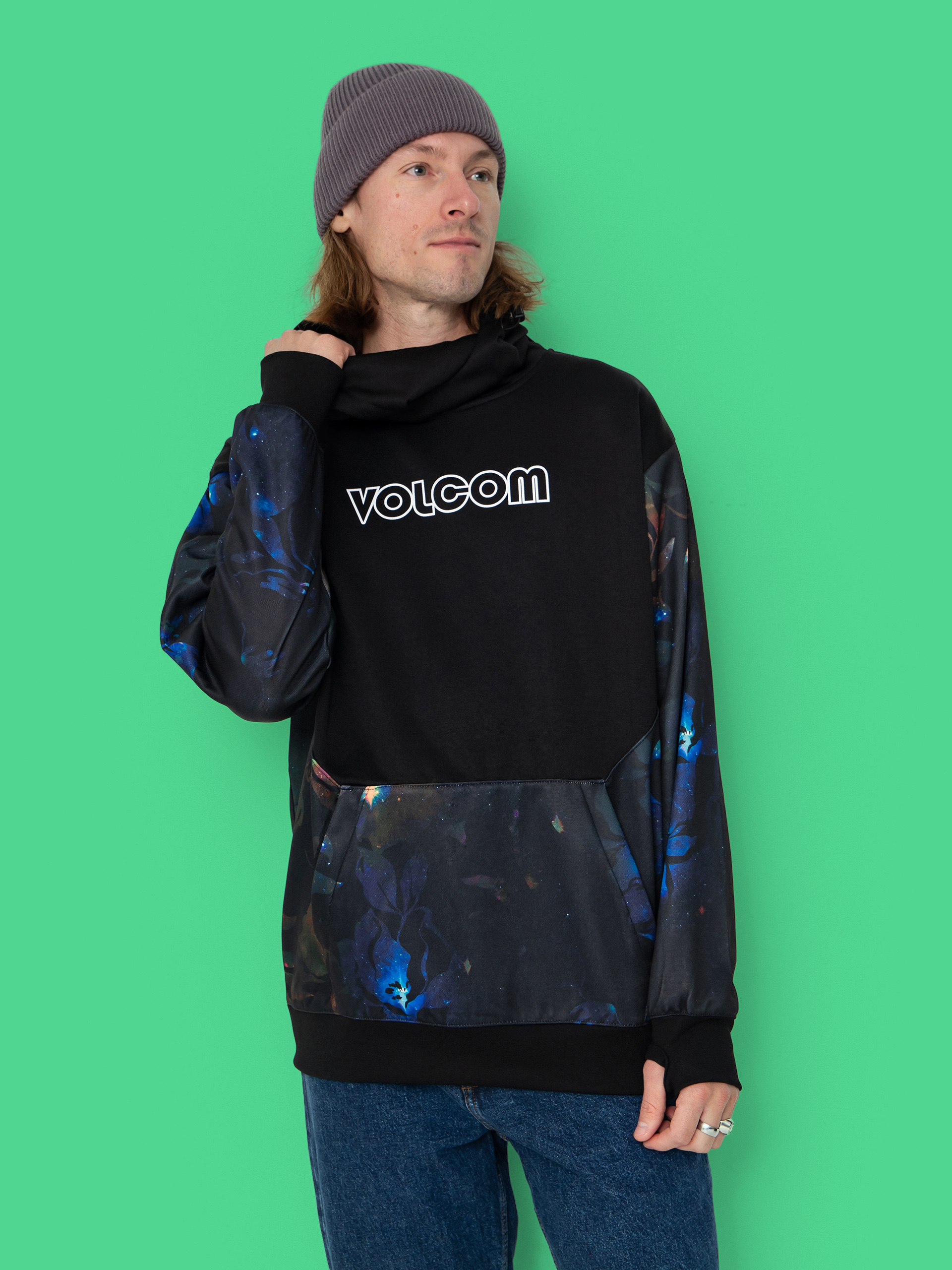 Volcom Hydro Riding HD Hoodie (space aloha)