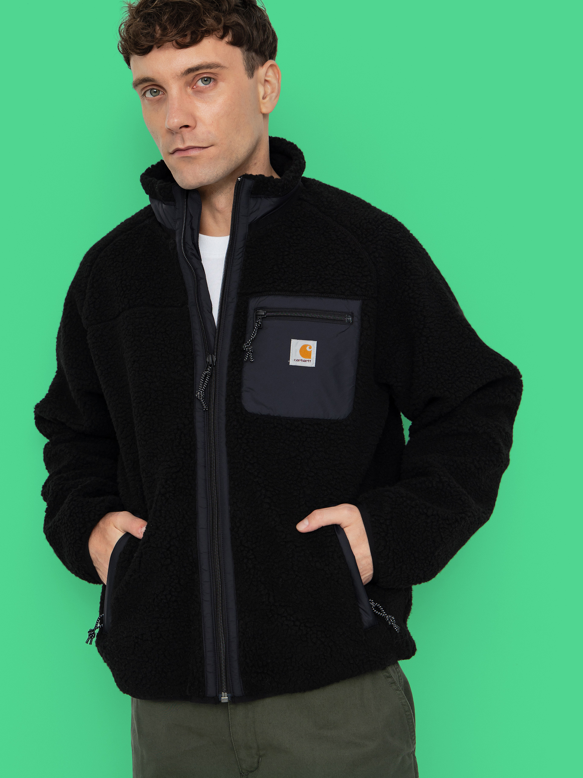 Carhartt WIP Prentis Jacke (black/black)