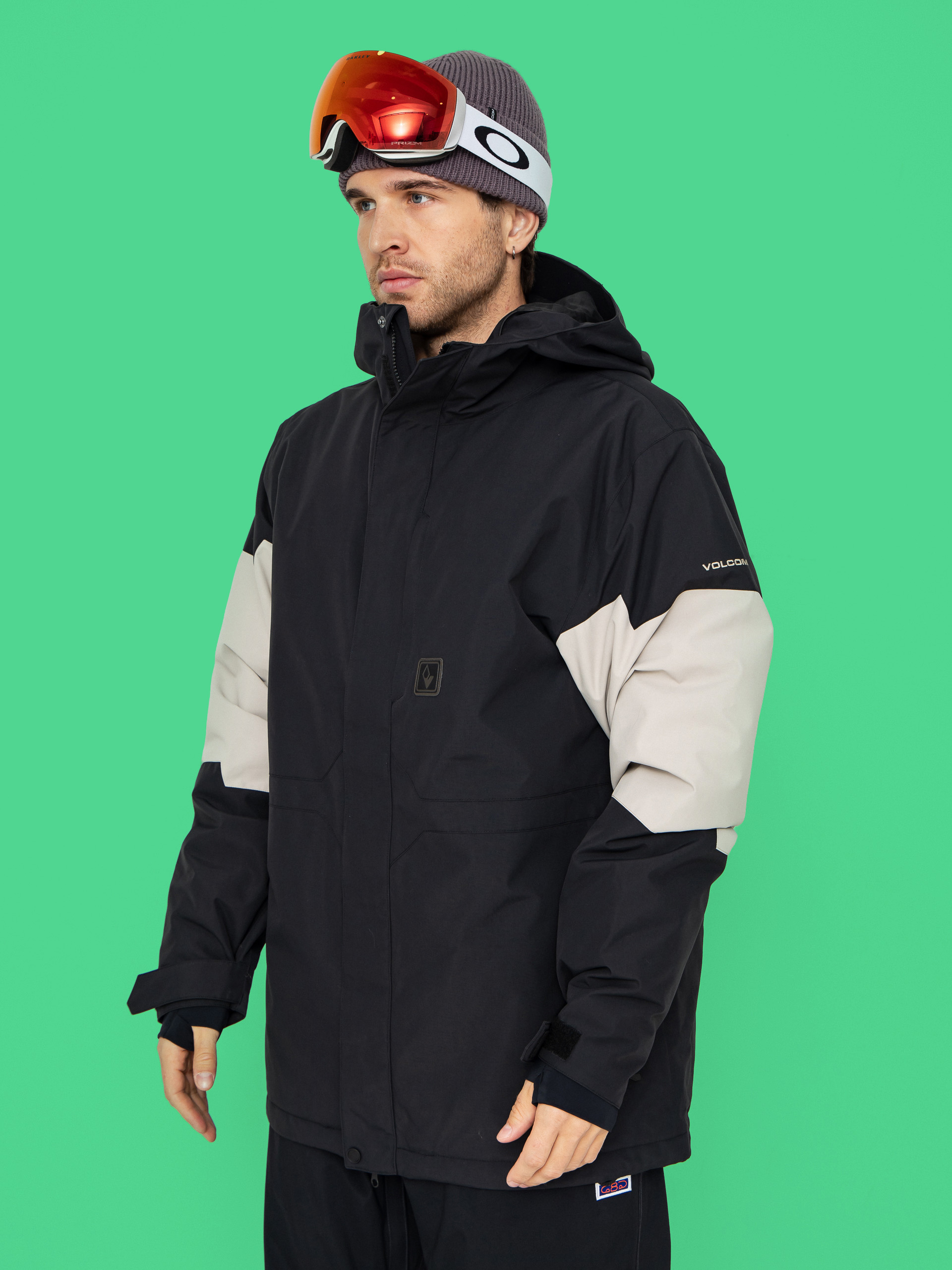 Volcom Snowboard Jacke Primry Ins (black)