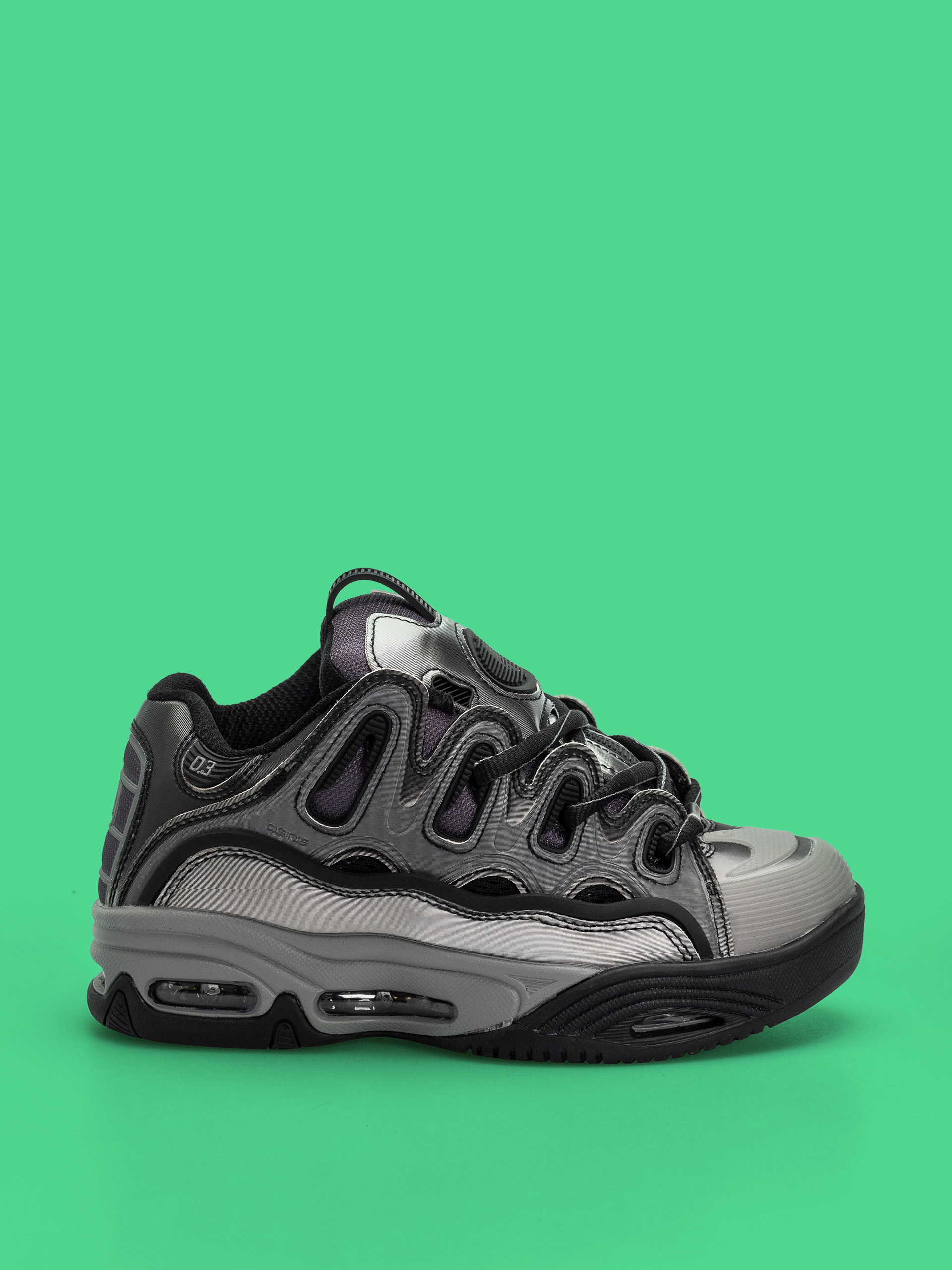 Osiris D3 2001 Schuhe (silver/black/holo)