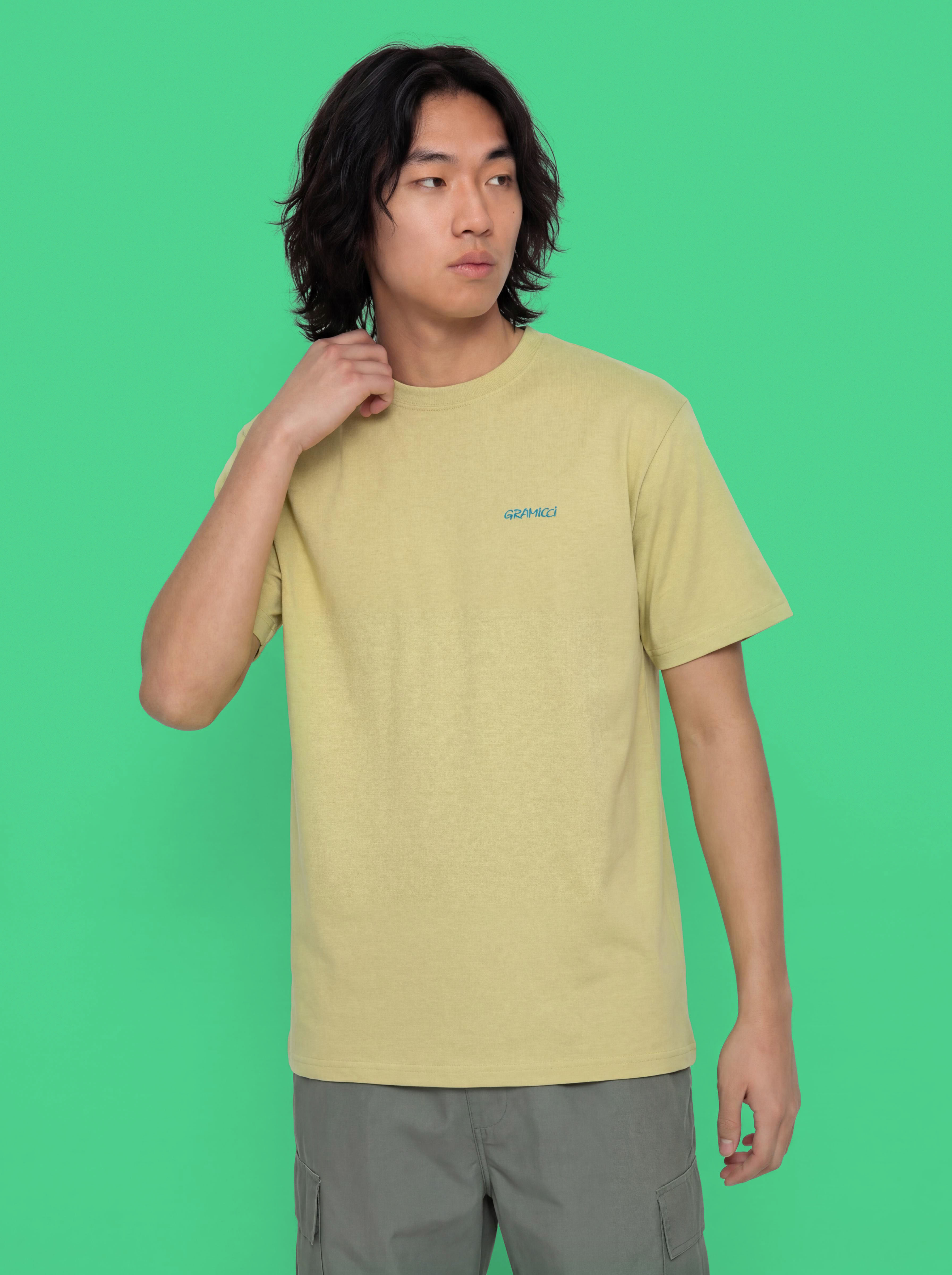Gramicci Ice Sculpture T-Shirt (lime)