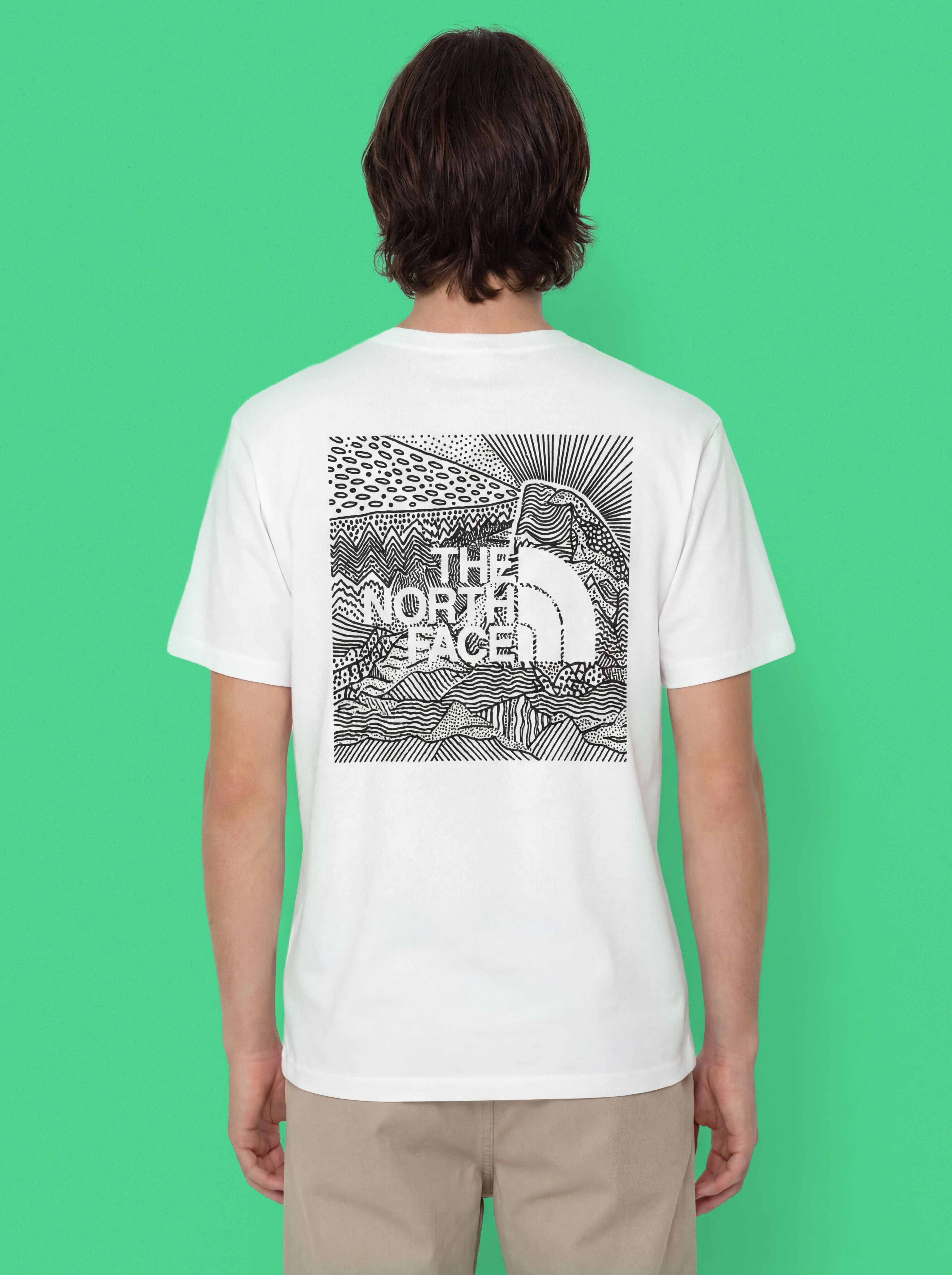 The North Face Box Nse Celebration T-Shirt (tnf white)