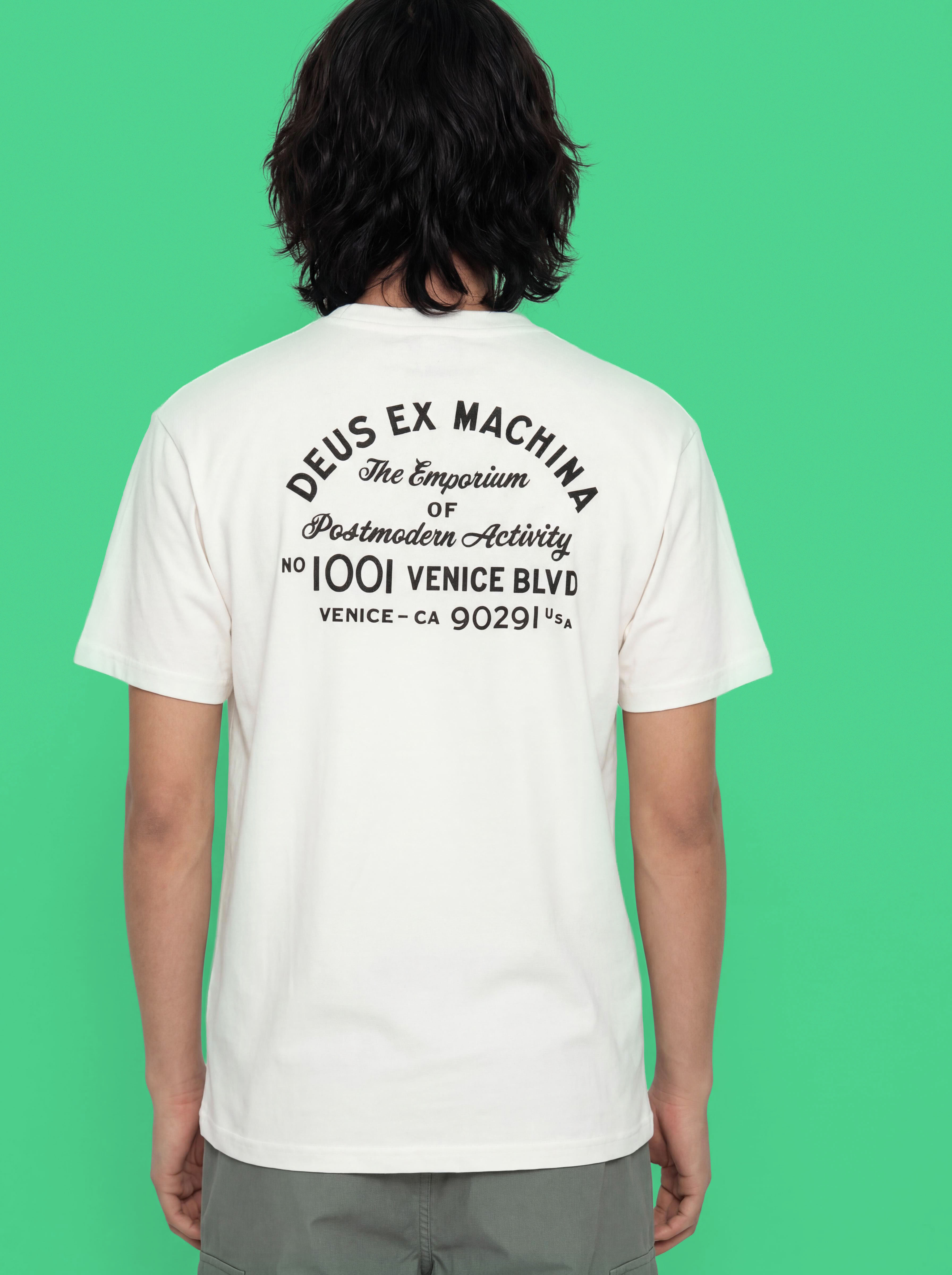 Deus Ex Machina Venice Sign T-Shirt (white)