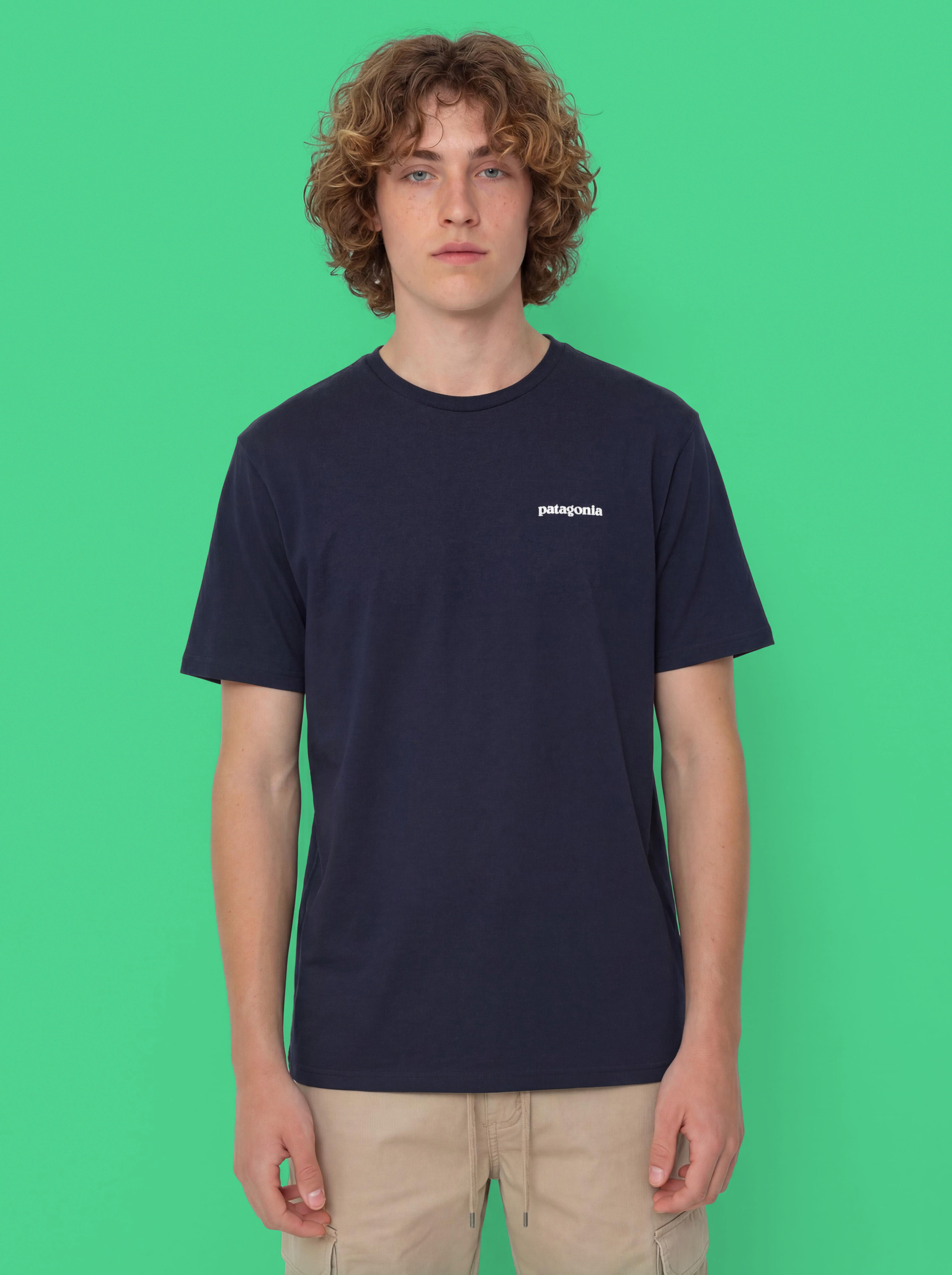 Patagonia P 6 Logo Responsibili T-Shirt (new navy)