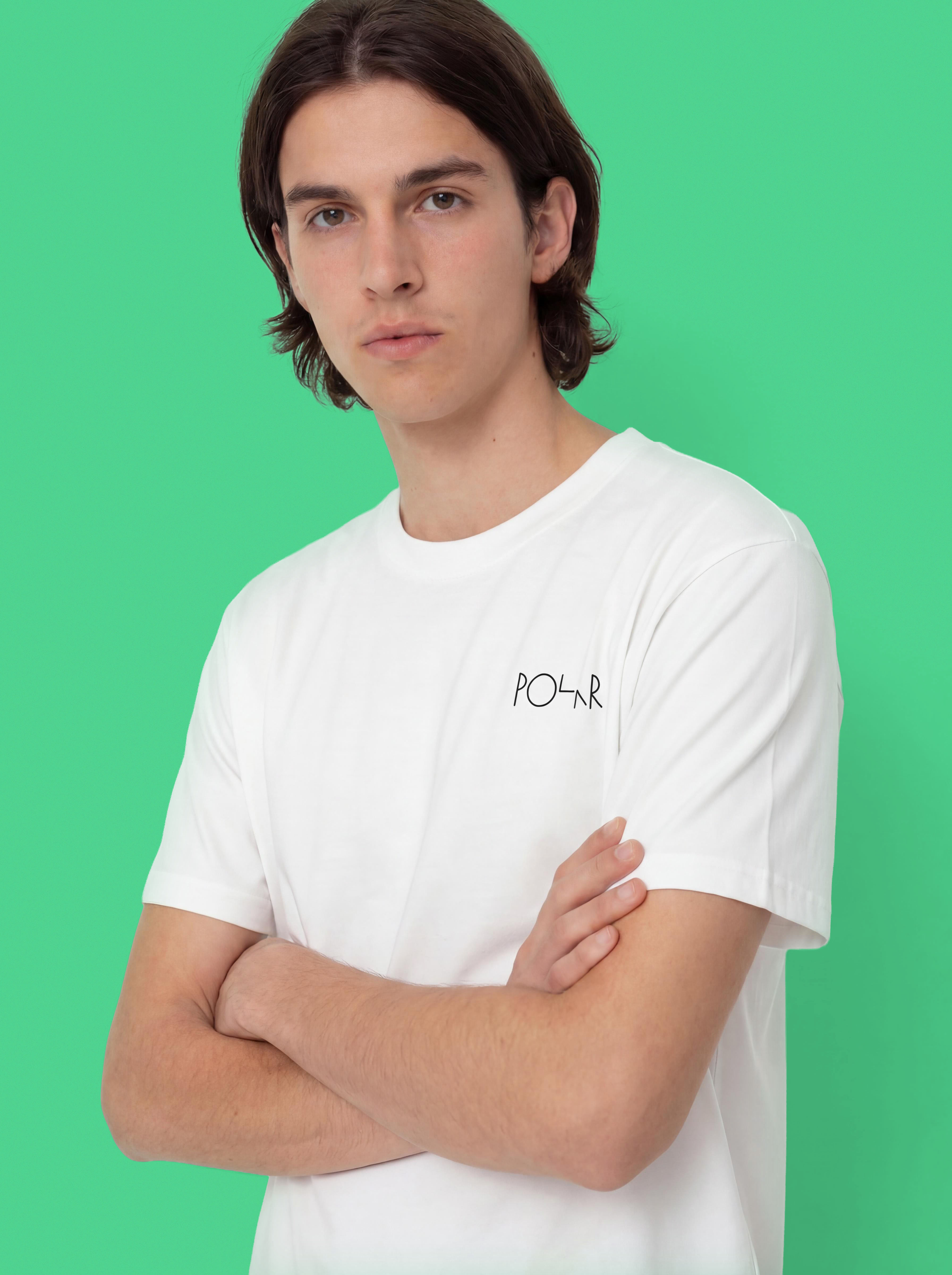 Polar Skate Fill Logo Martas Roses T-Shirt (white)