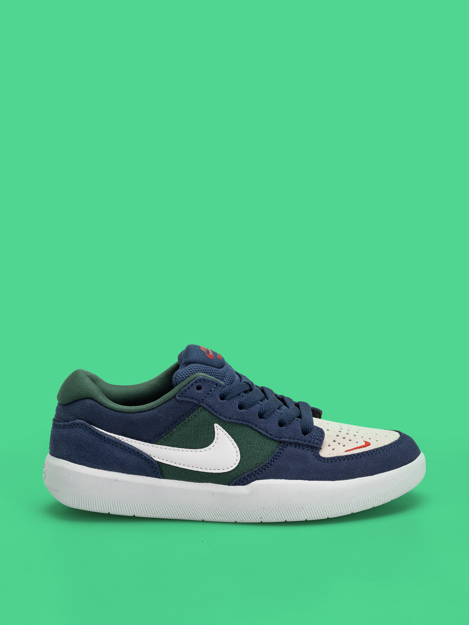 Nike SB Force 58 Schuhe (navy/summit white/noble green/white)