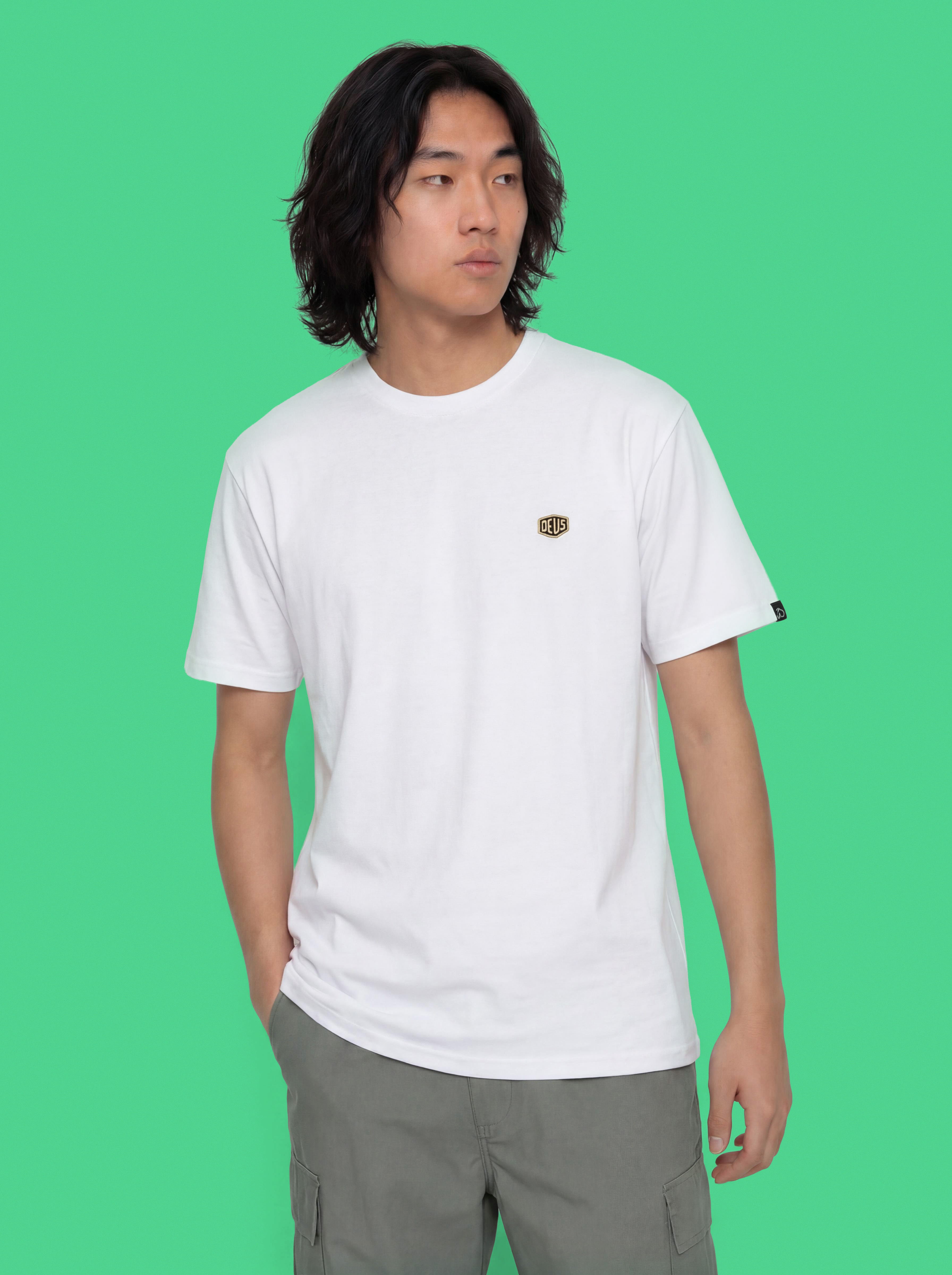 Deus Ex Machina T-Shirt Shield Standard (white)