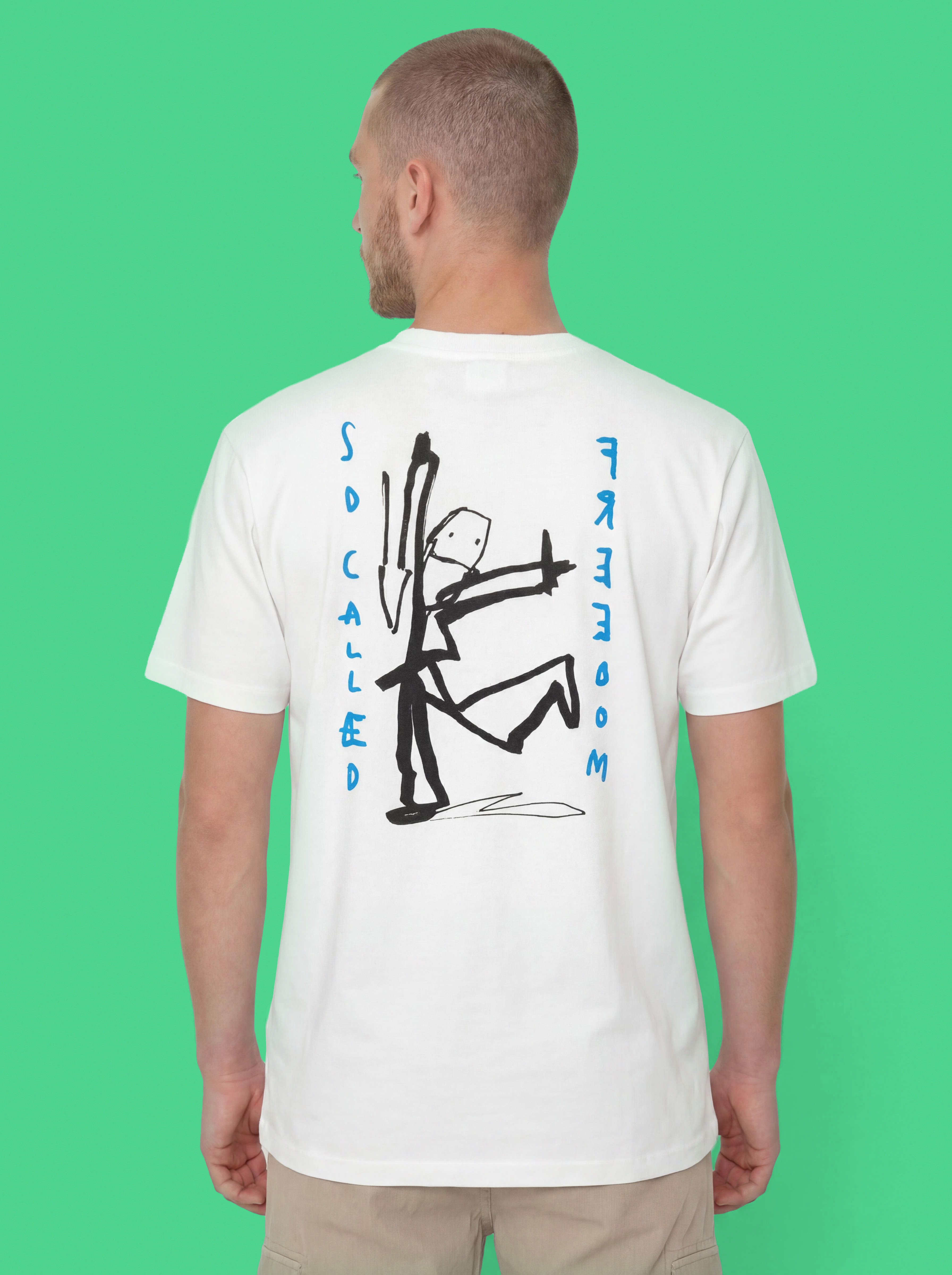 Polar Skate T-Shirt Freedom (white)