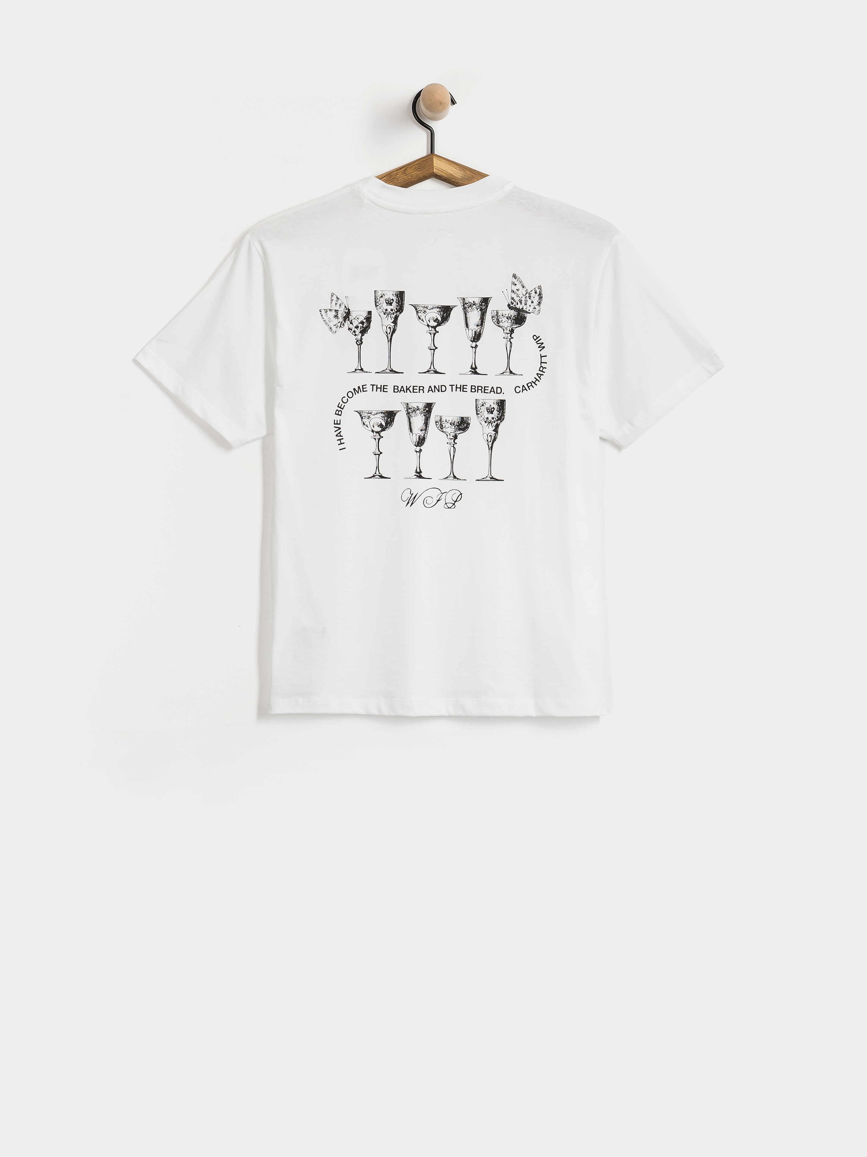 Carhartt WIP T-Shirt Silver Cups Wmn (white)