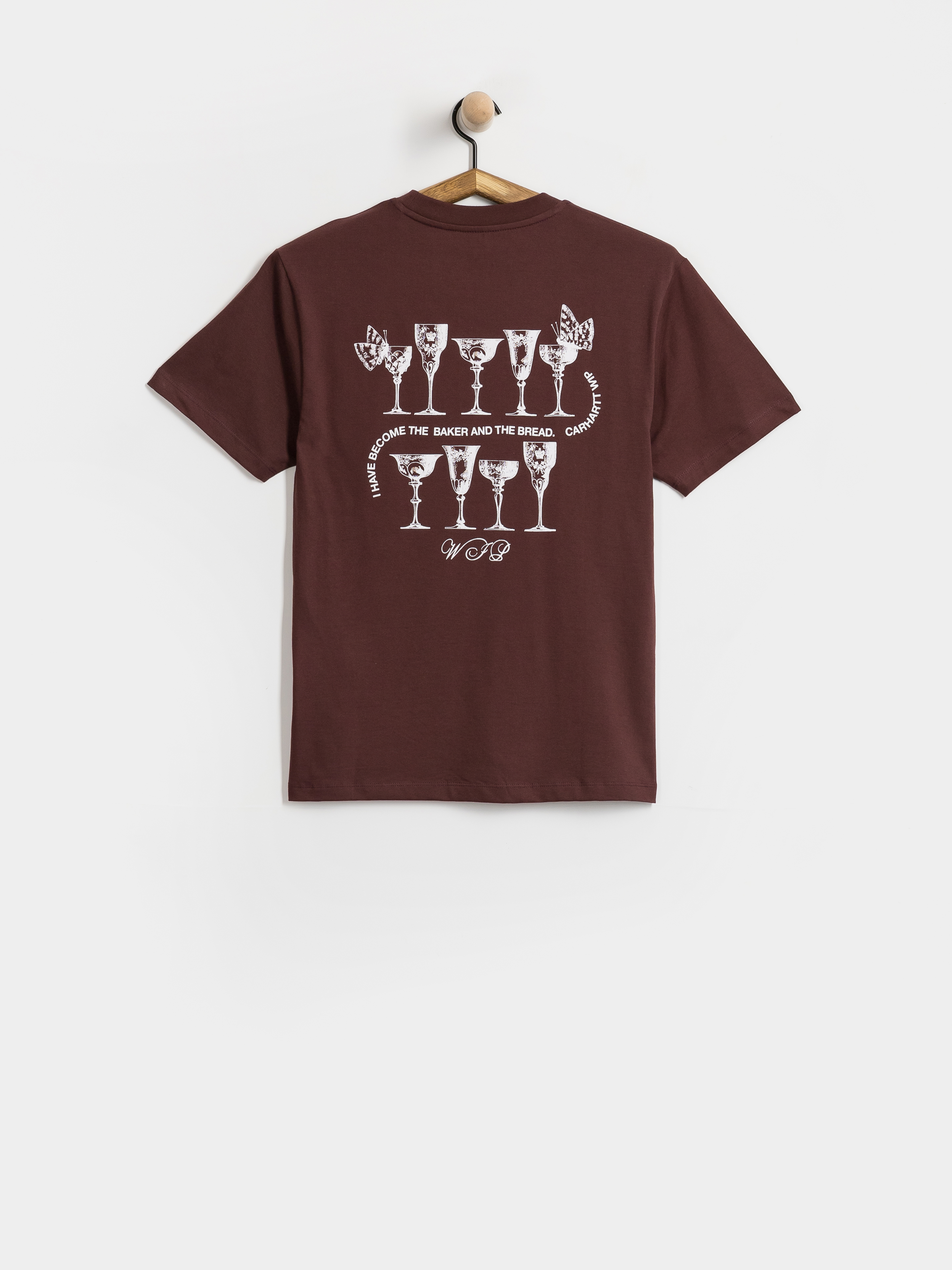 Carhartt WIP T-Shirt Silver Cups Wmn (amarone)