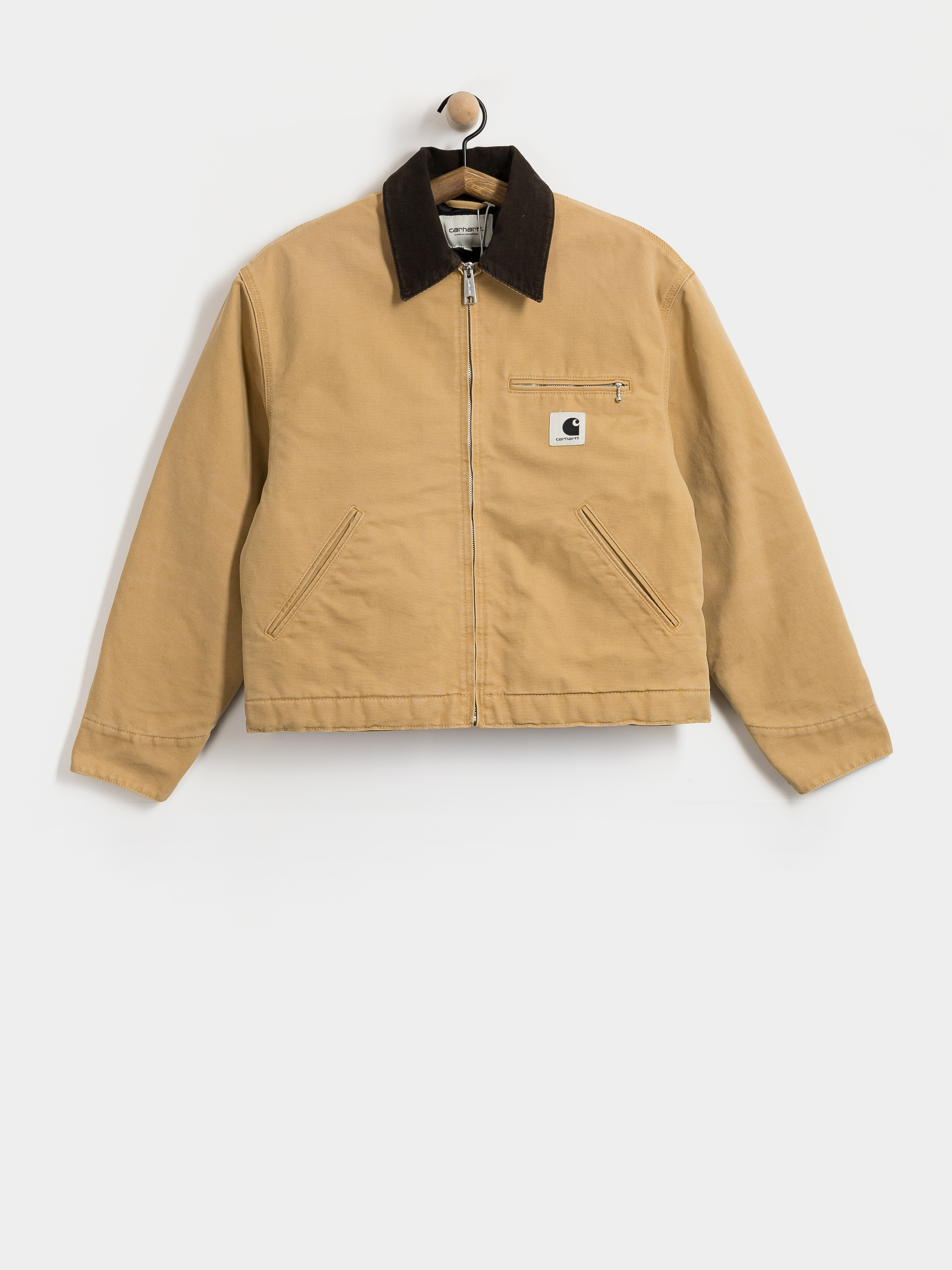 Carhartt WIP Jacket OG Detroit Wmn (wip dusty h/tobacco/stone canvas)