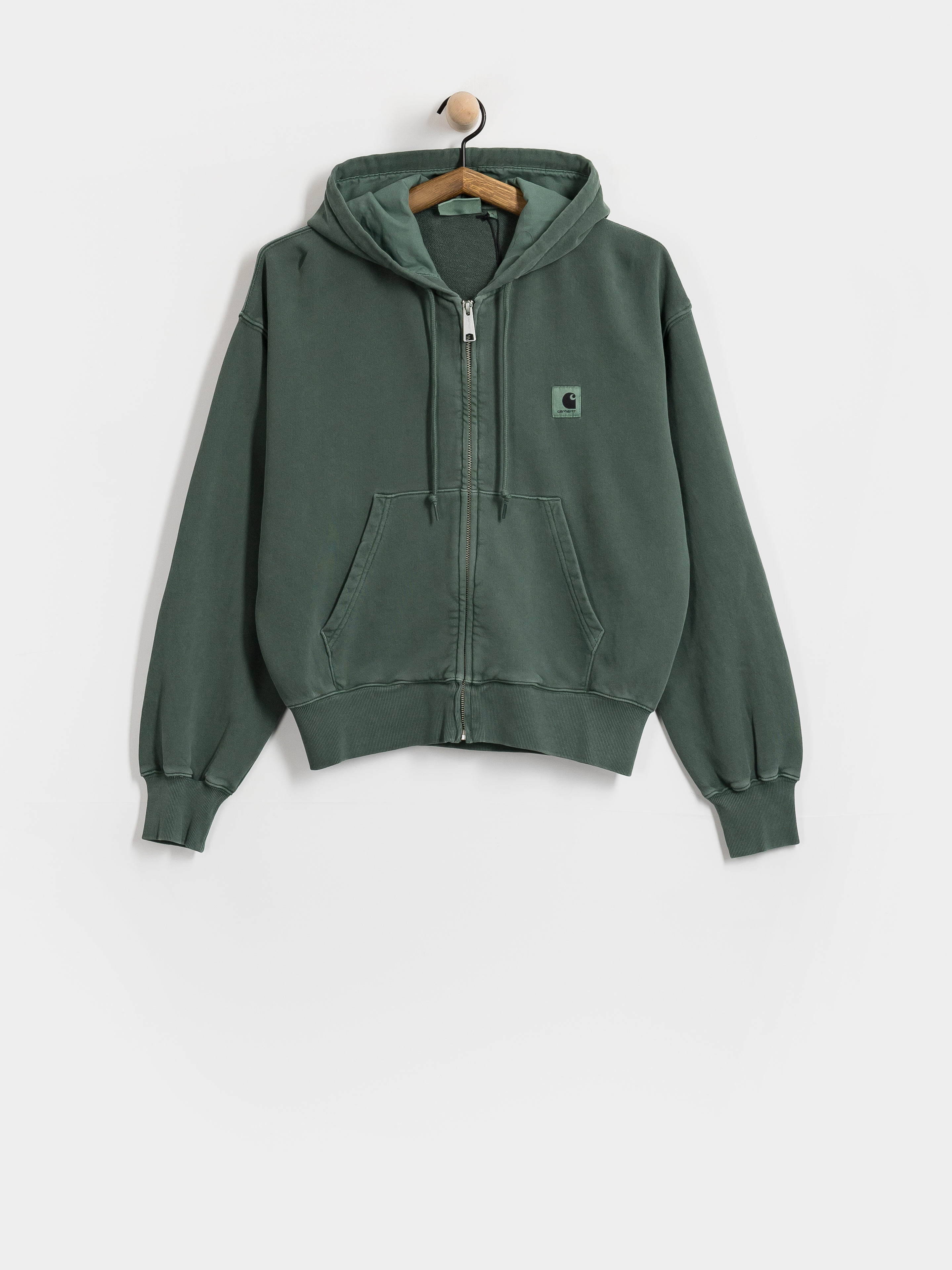 Carhartt WIP Hoodie Nelson ZHD Wmn (dark scarab/garment dyed)