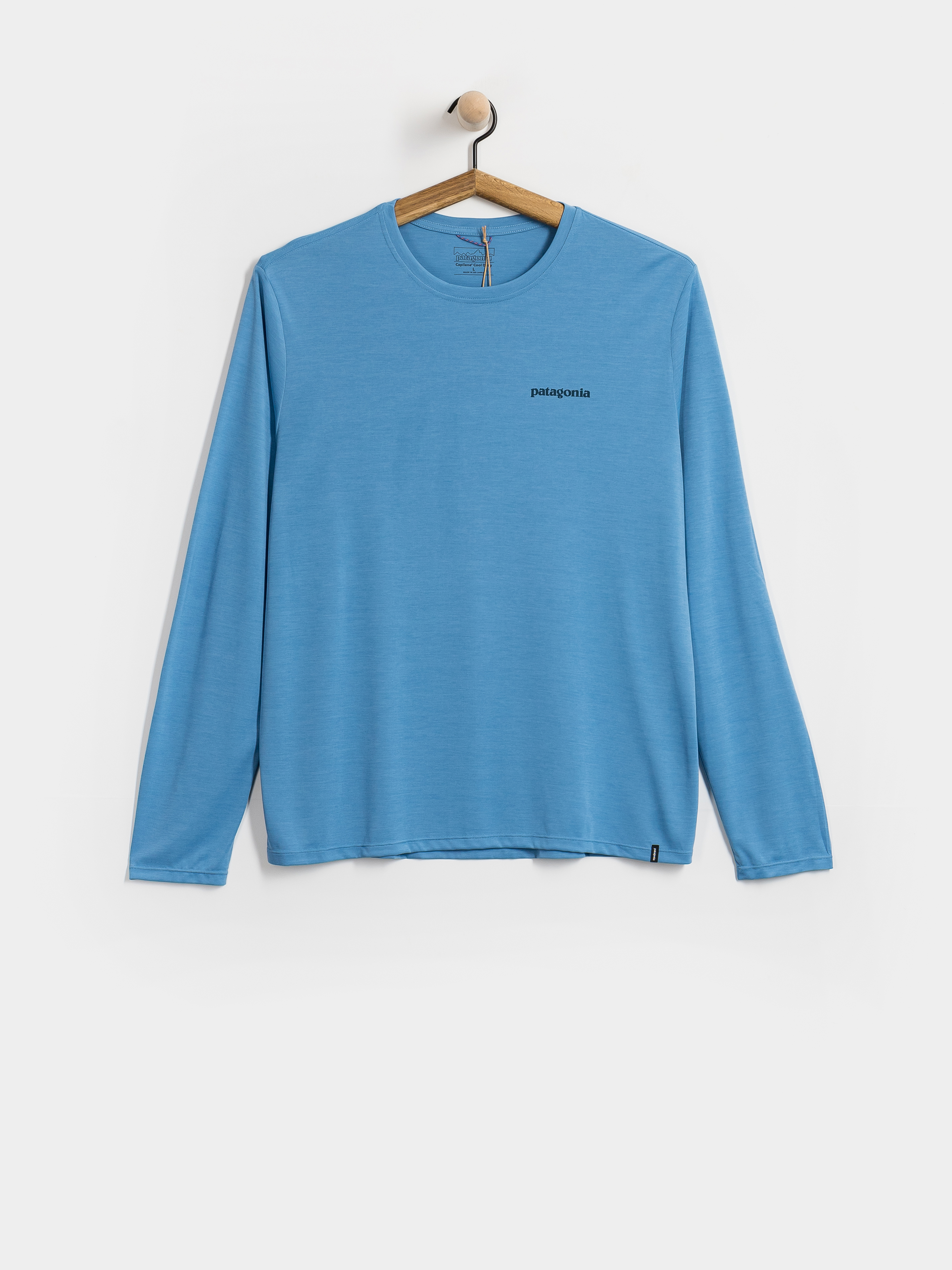 Patagonia Cap Cool Daily Boardshort Logo Longsleeve (shore blue light shore blue x dye)