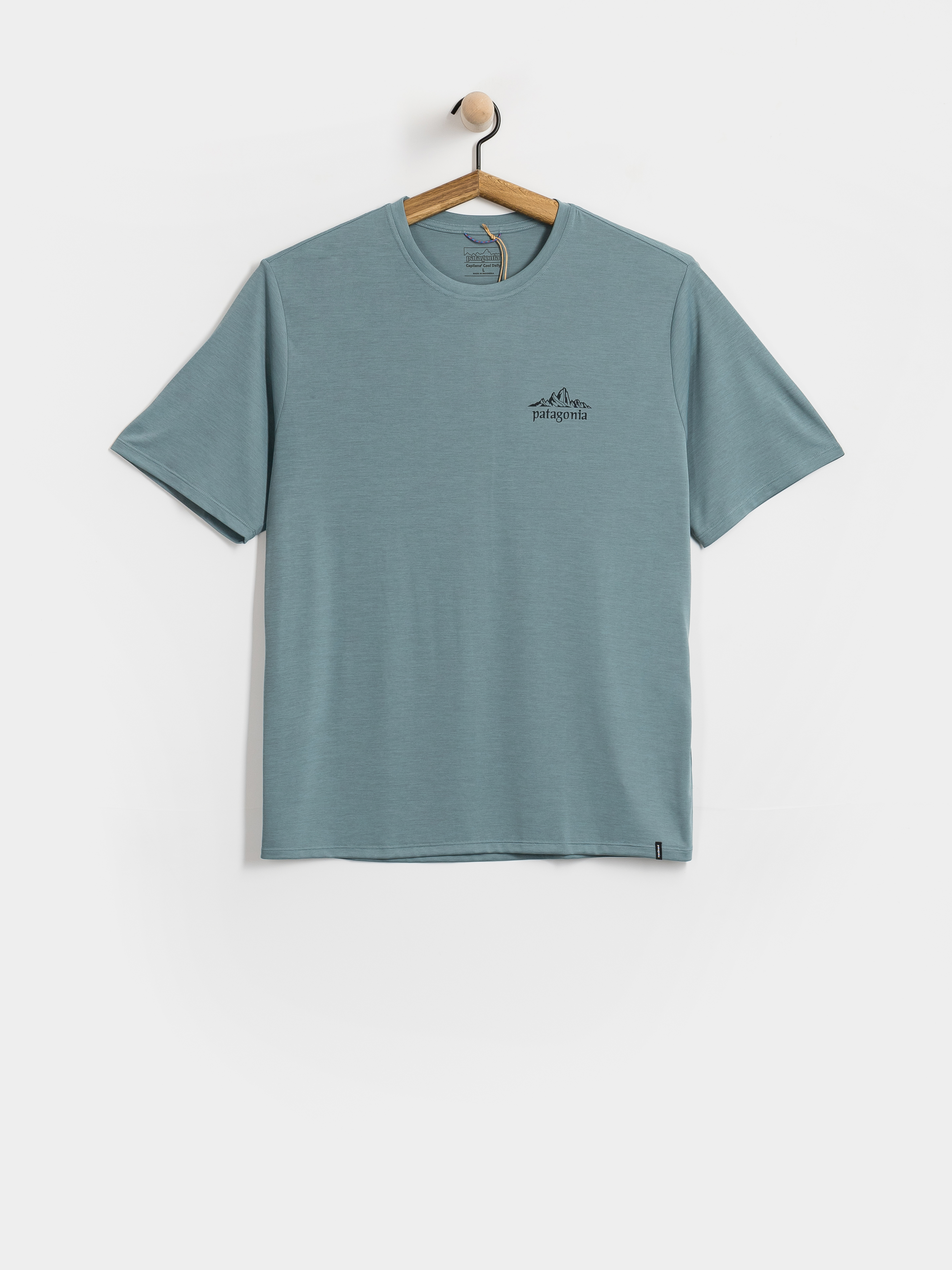 Patagonia Cap Cool Daily Cloud Crag T-Shirt (blue sage light blue sage x dye)