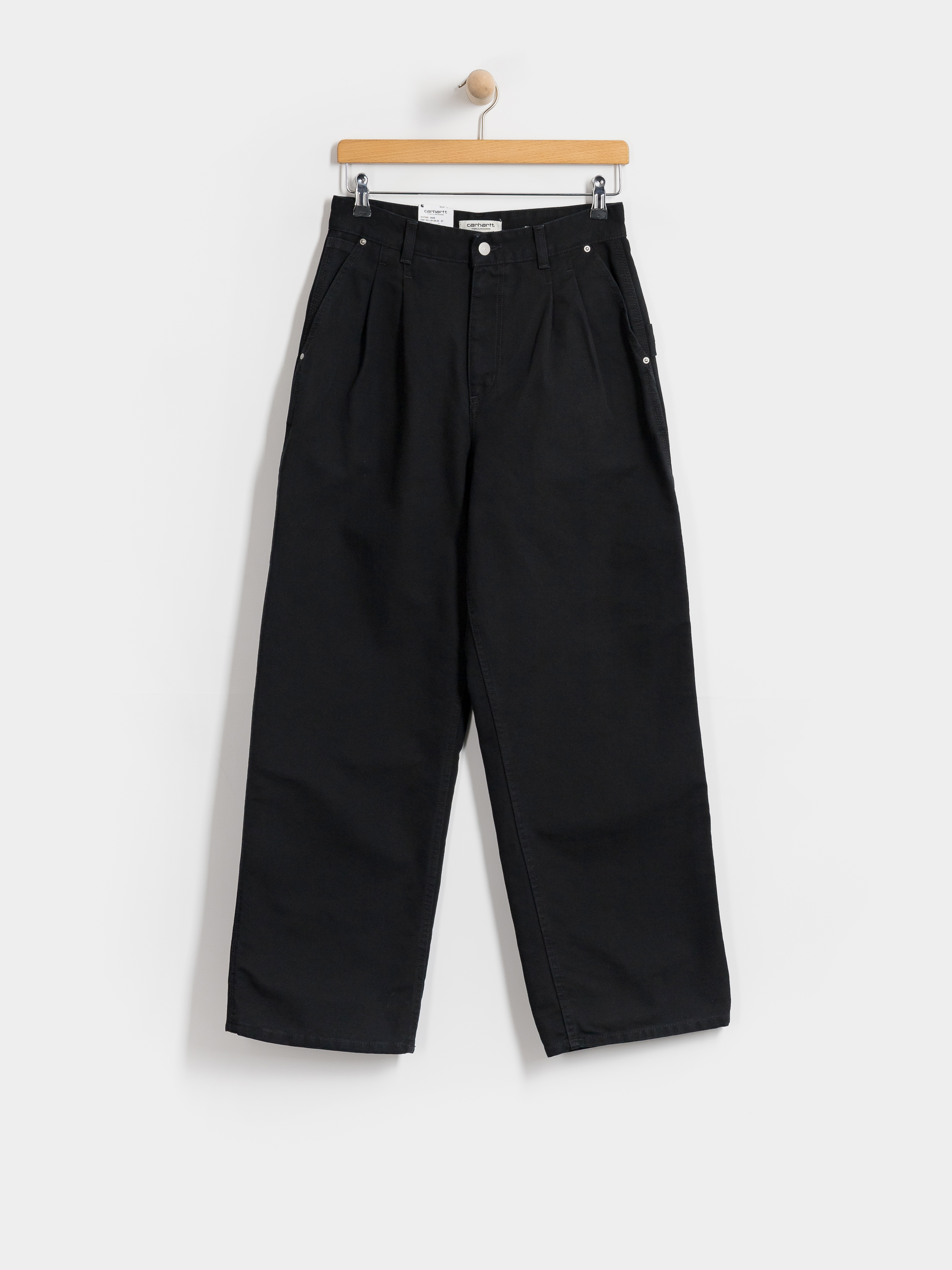 Carhartt WIP Hose Billie Single Knee Wmn (black/stone washed)