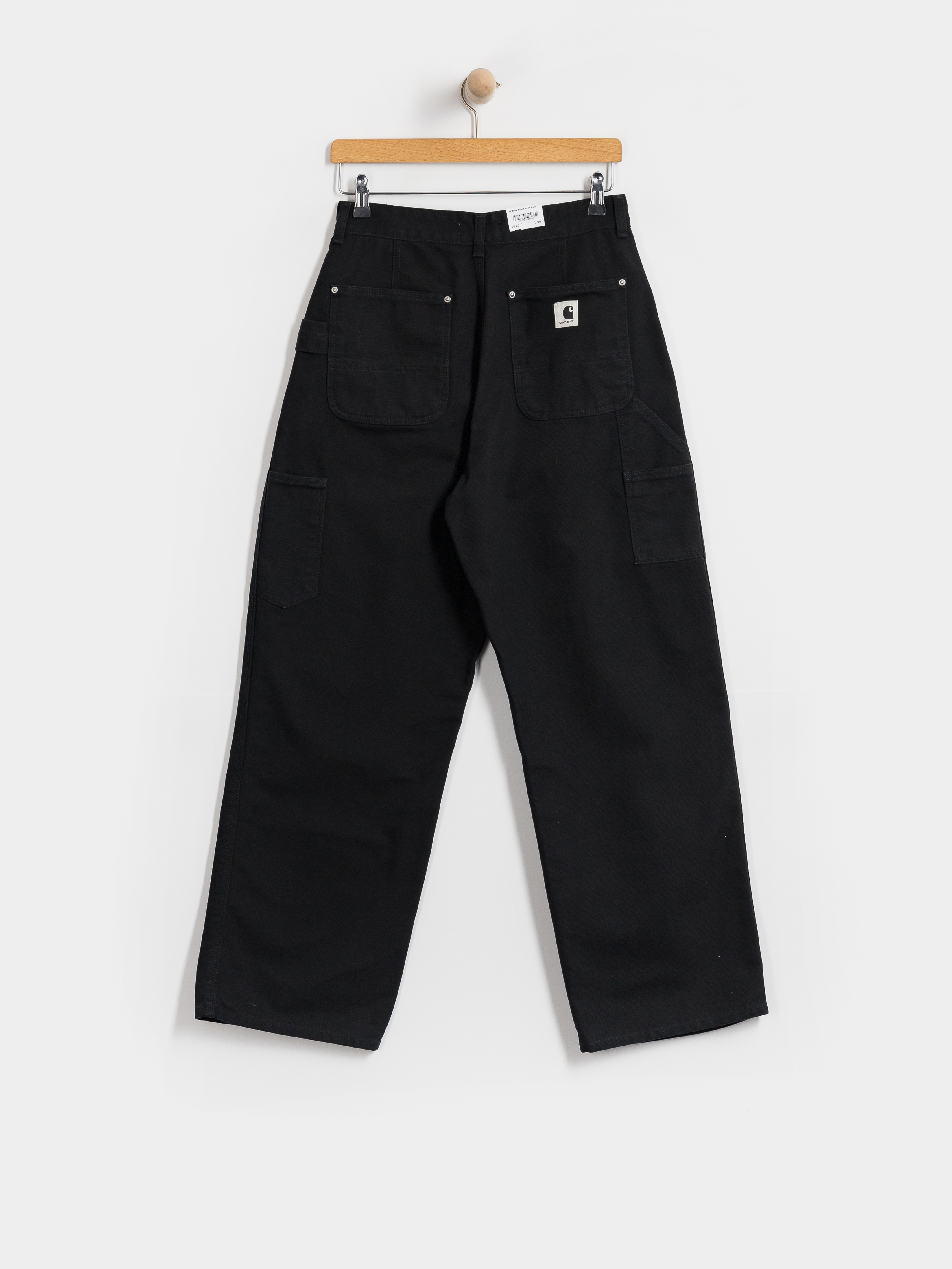 Carhartt WIP Hose Billie Single Knee Wmn (black/stone washed)
