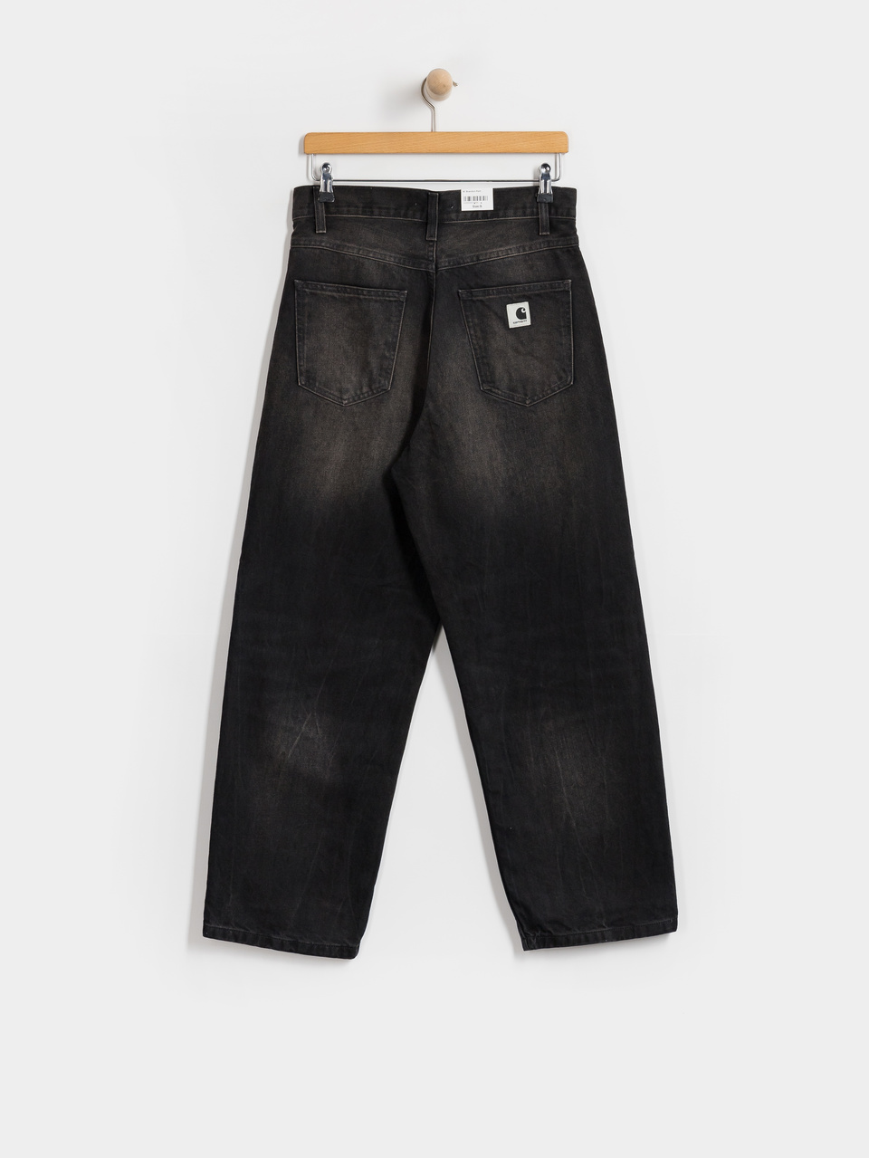 Carhartt WIP Pants Brandon Wmn (black/tobacco used wash)