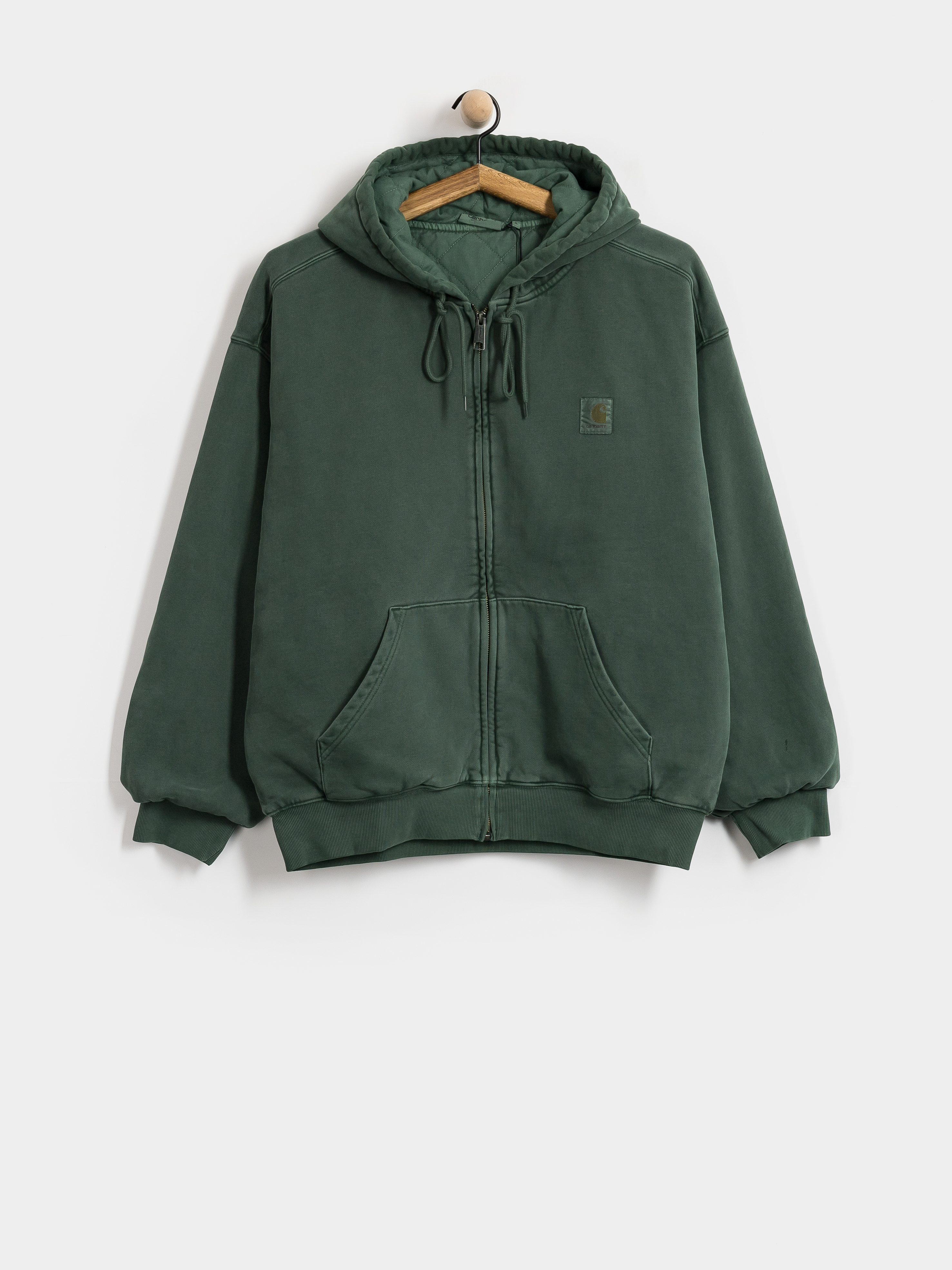 Carhartt WIP Vista ZHD Hoodie (dark scarab/garment dyed)