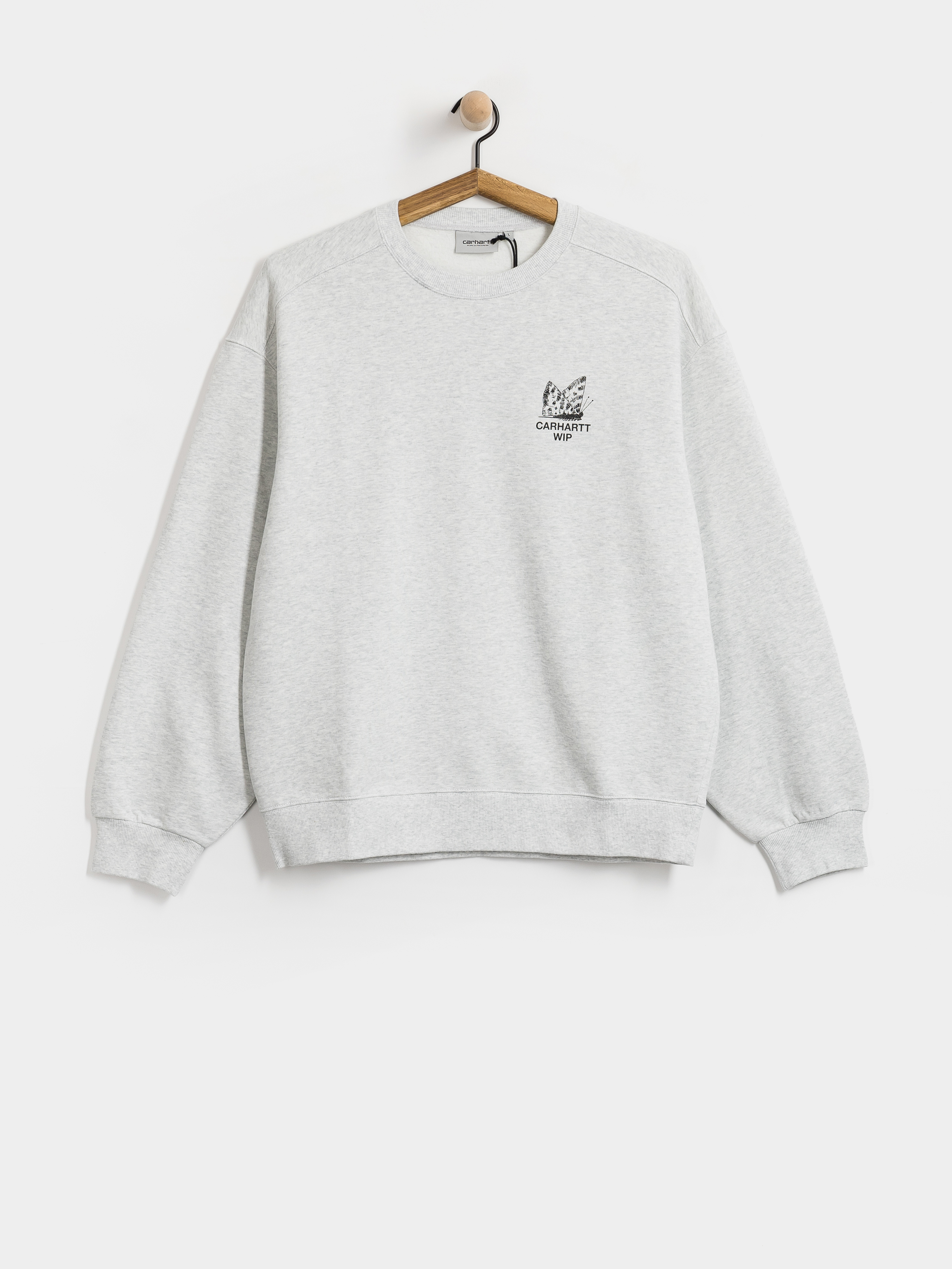 Carhartt WIP Sweatshirt Hourglass (ash heather/stone washed)