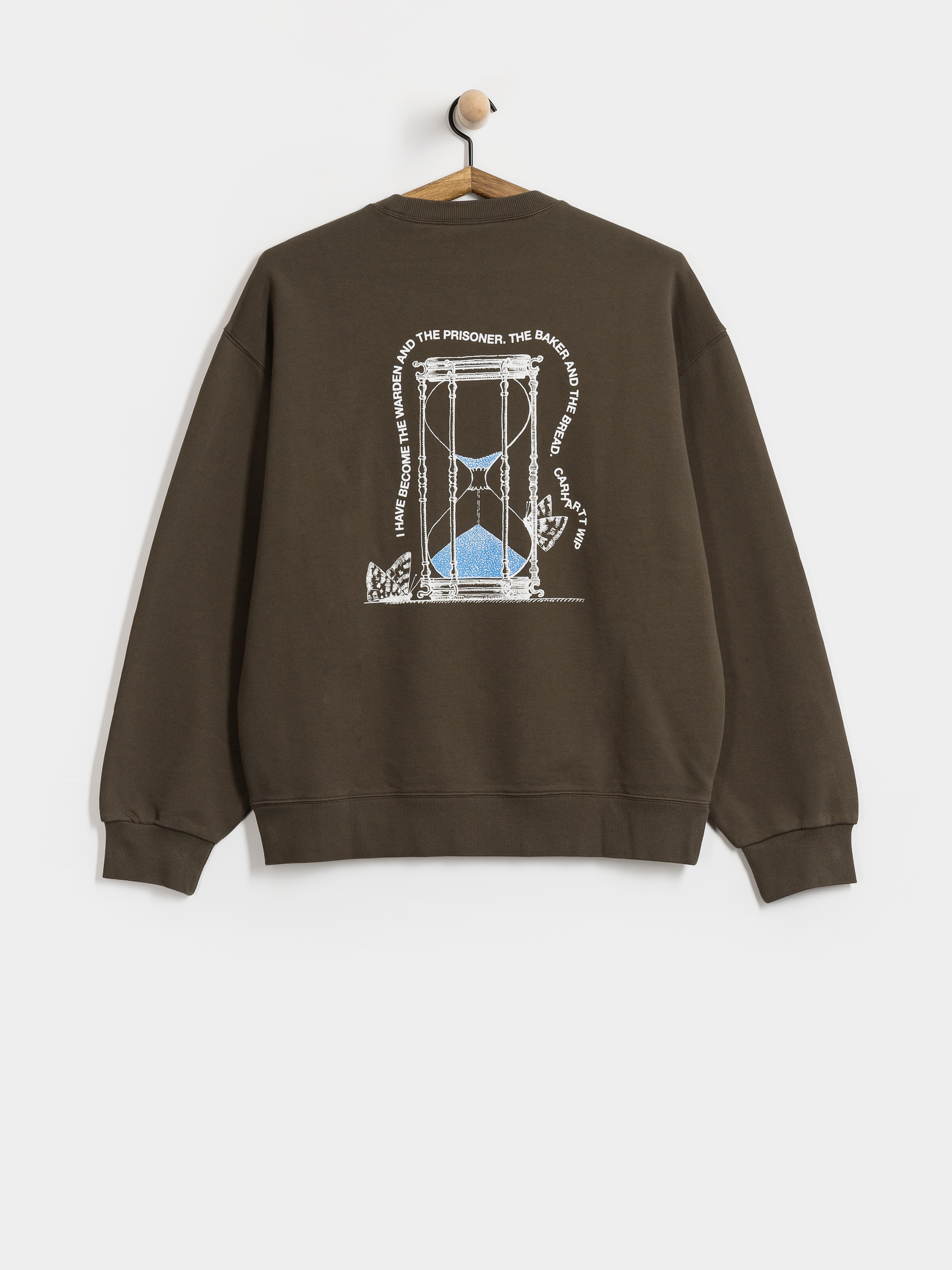 Carhartt WIP Sweatshirt Hourglass (cypress/stone washed)
