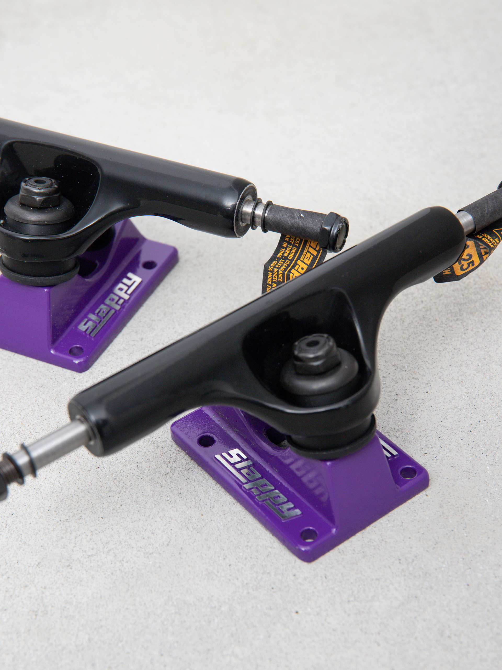 Slappy Trucks ST1 Hollow Bam (black/purple)