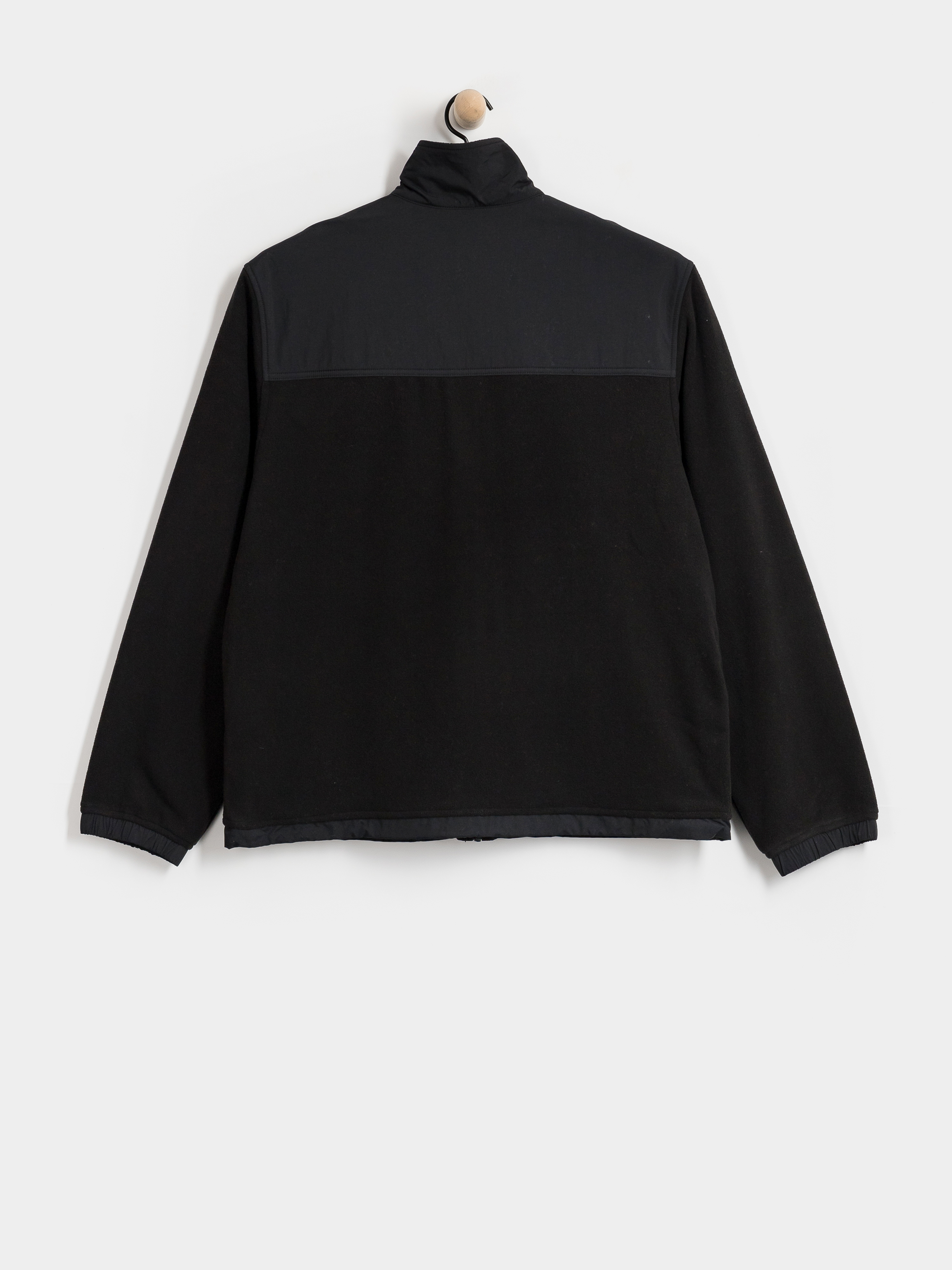 Herren Carhartt WIP Fleece Jacke Edmore (black/white)