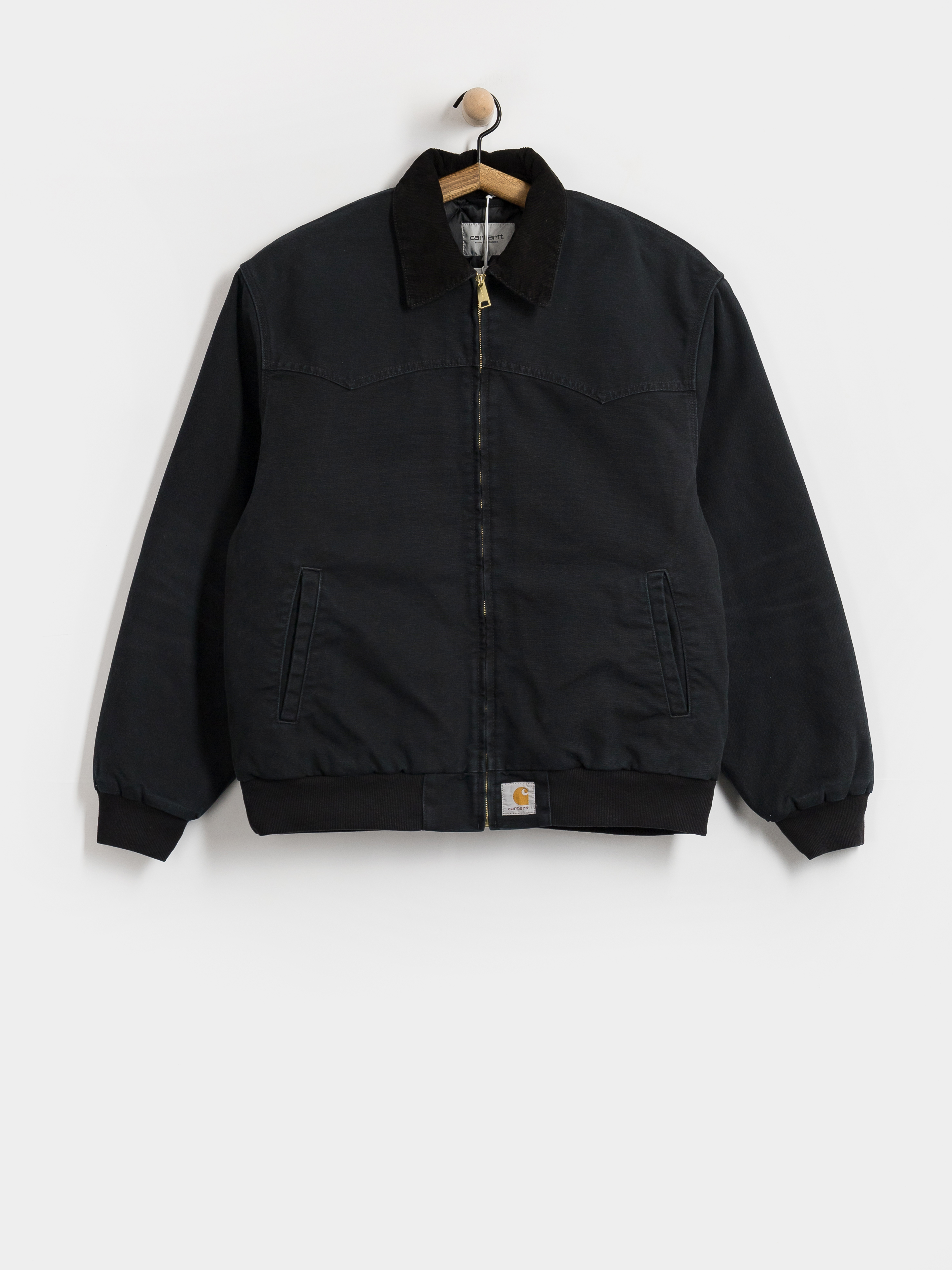 Carhartt WIP Trapper Parka Jacket - green (dark fir/black)