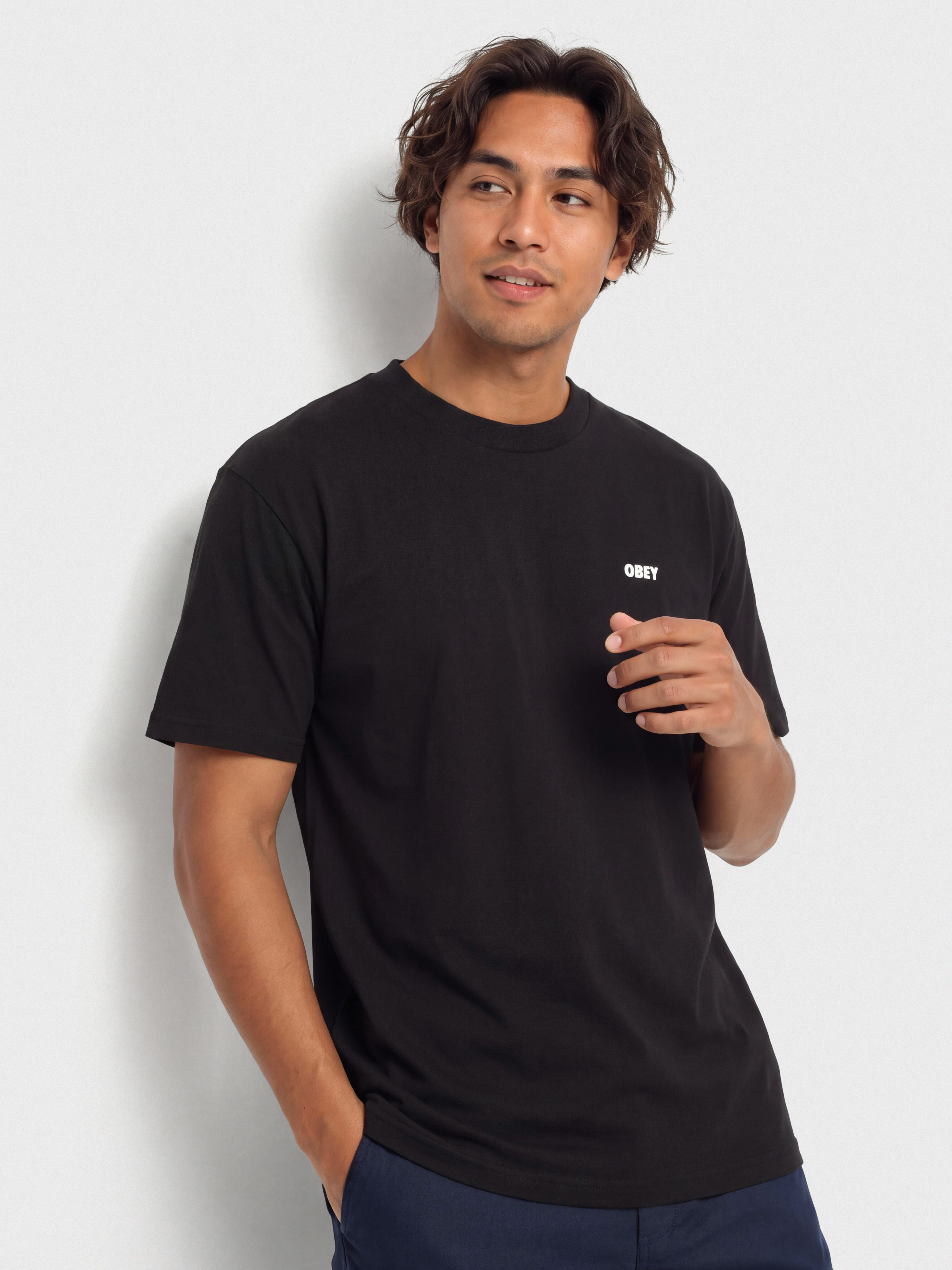 OBEY The Medium Is The Message T-shirt (black)