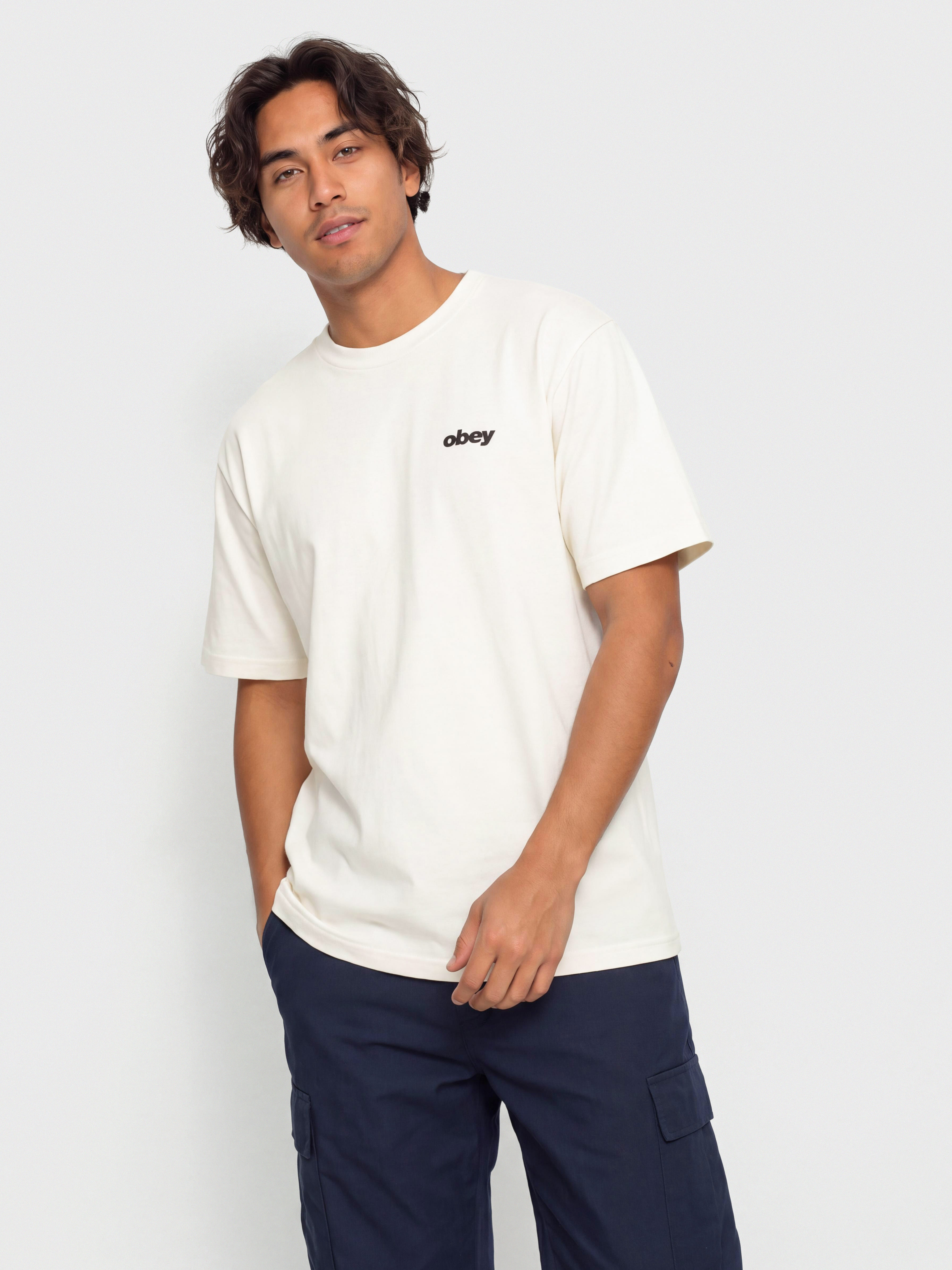 OBEY Stronger Together T-shirt (vintage white)