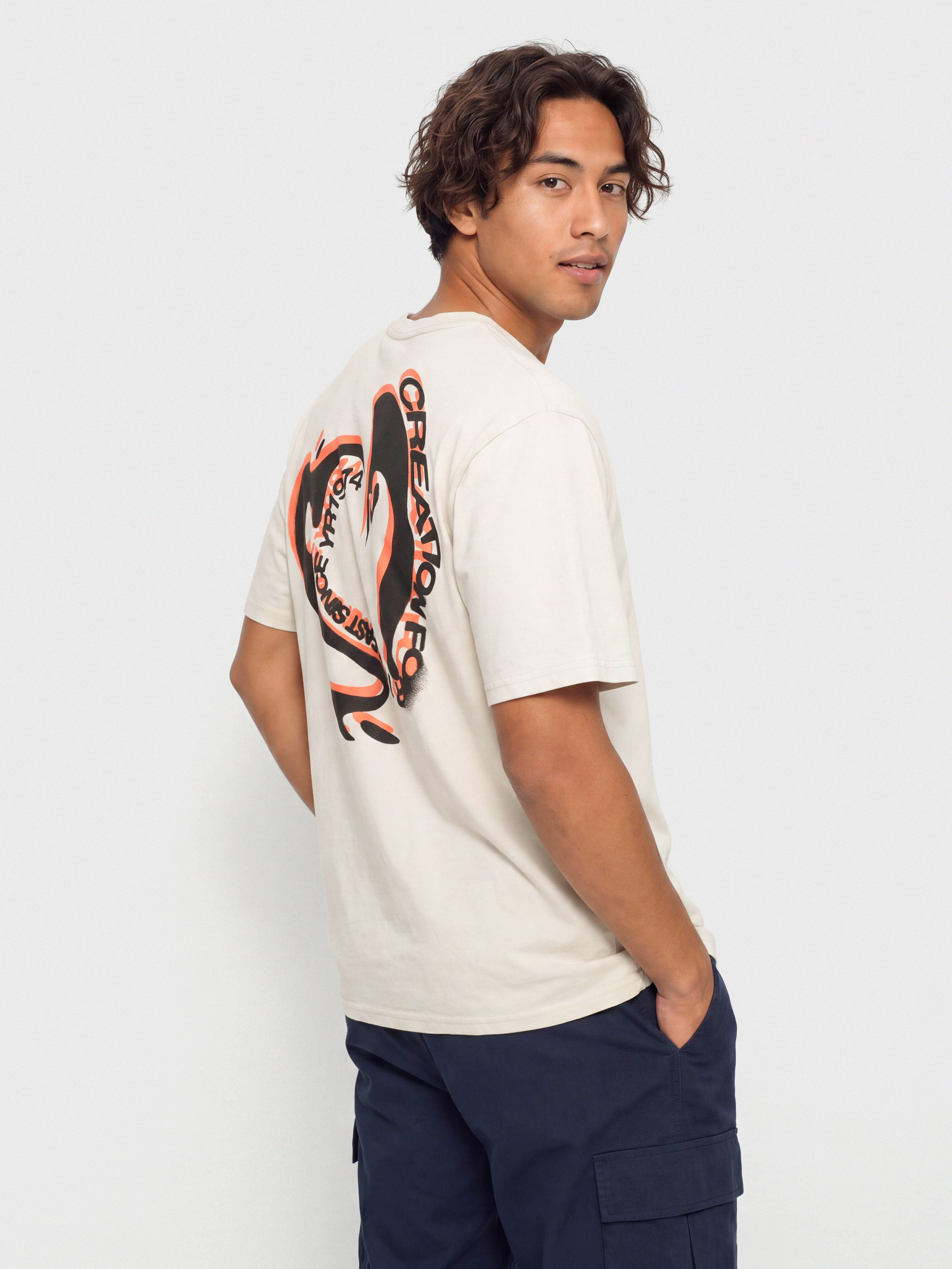 Fox T-Shirt Vision 195 (chalk)