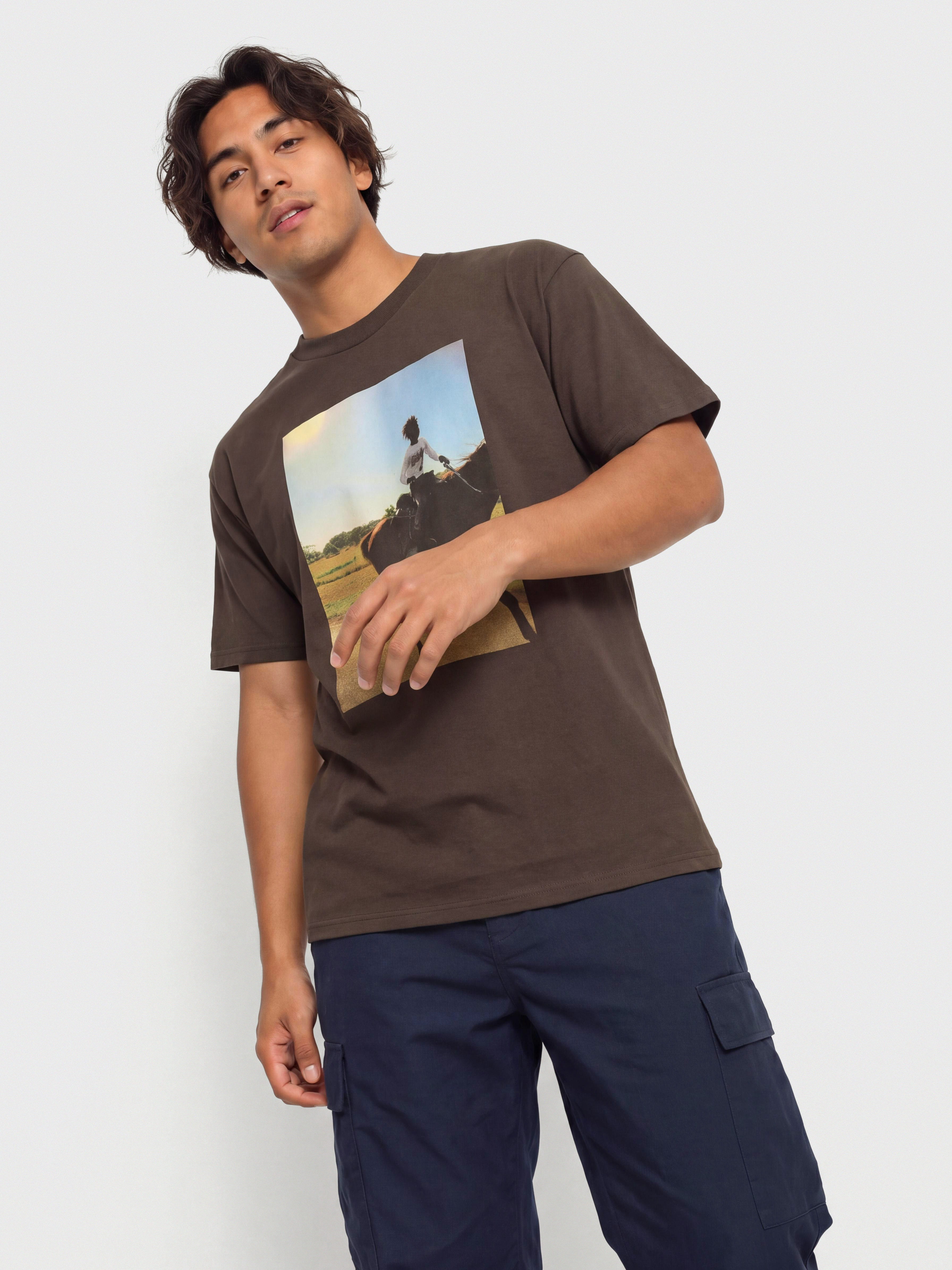 OBEY Trail Ride T-shirt (java brown)