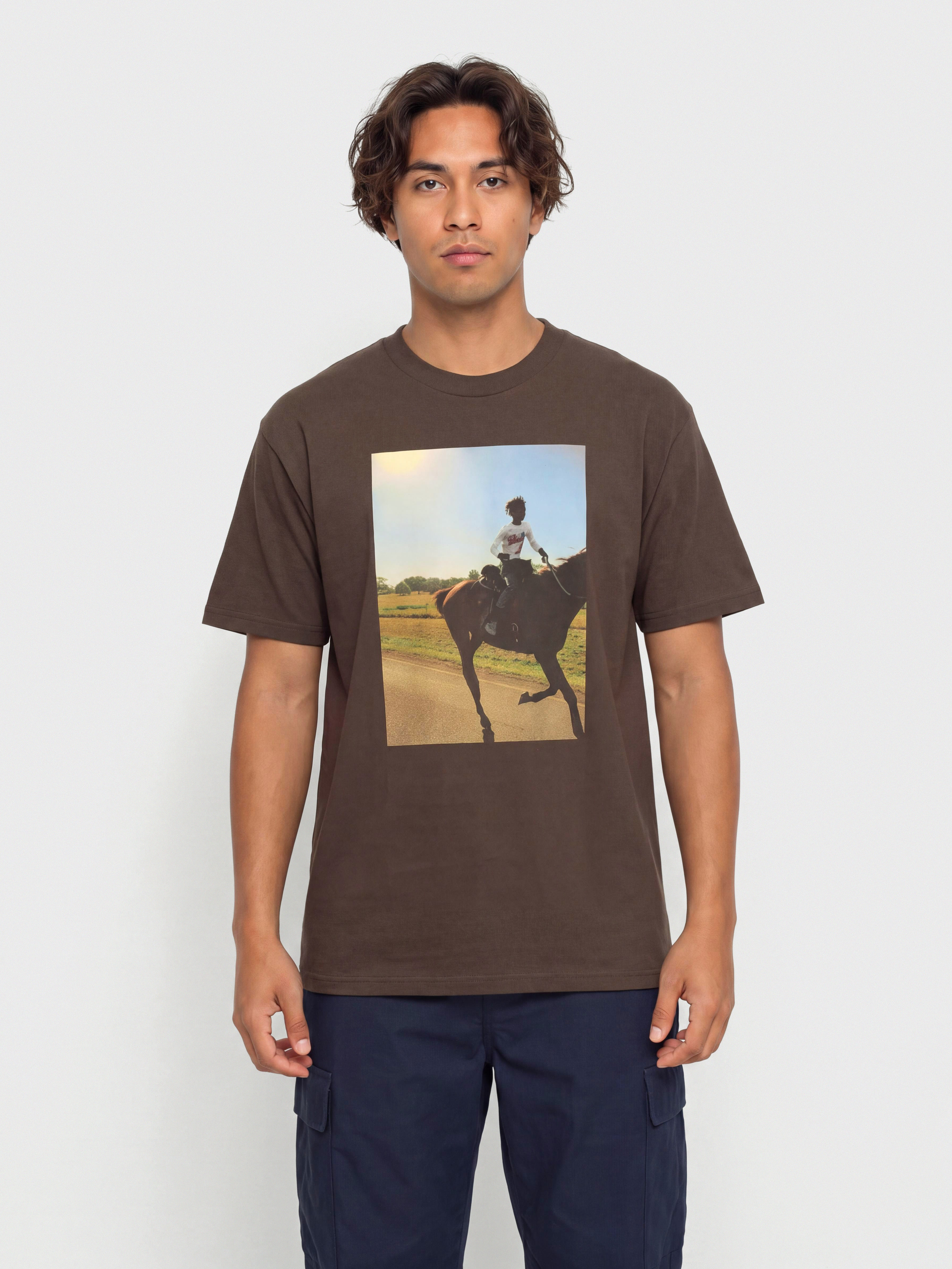 OBEY Trail Ride T-shirt (java brown)